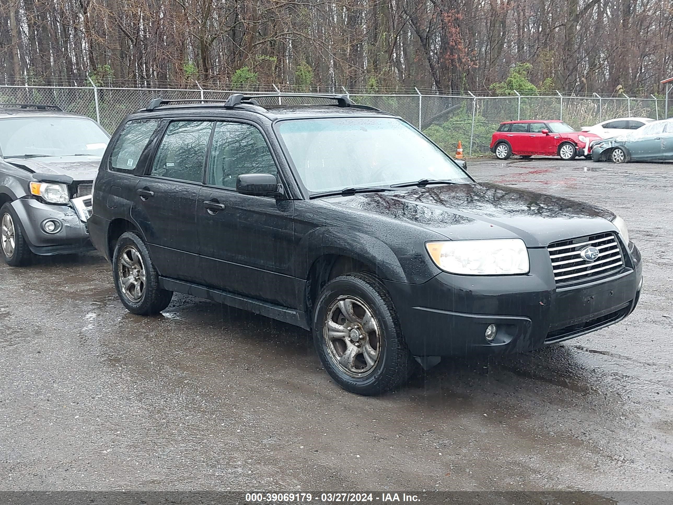 SUBARU FORESTER 2007 jf1sg63607g738444