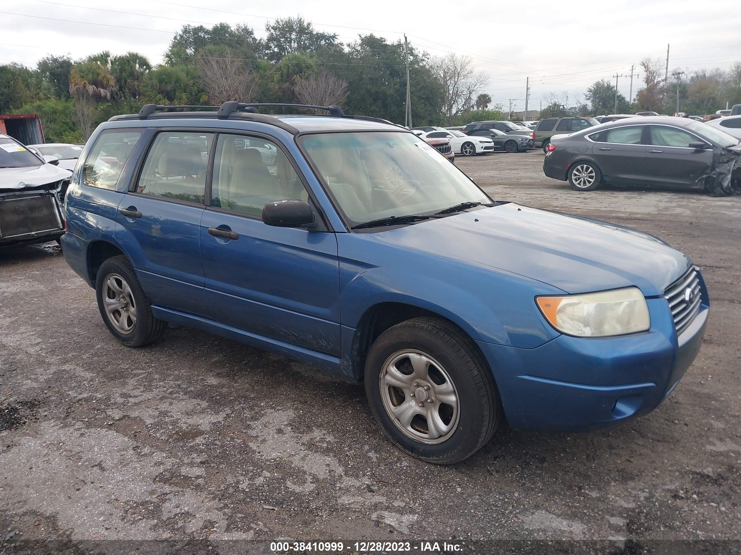 SUBARU FORESTER 2007 jf1sg63607h747672