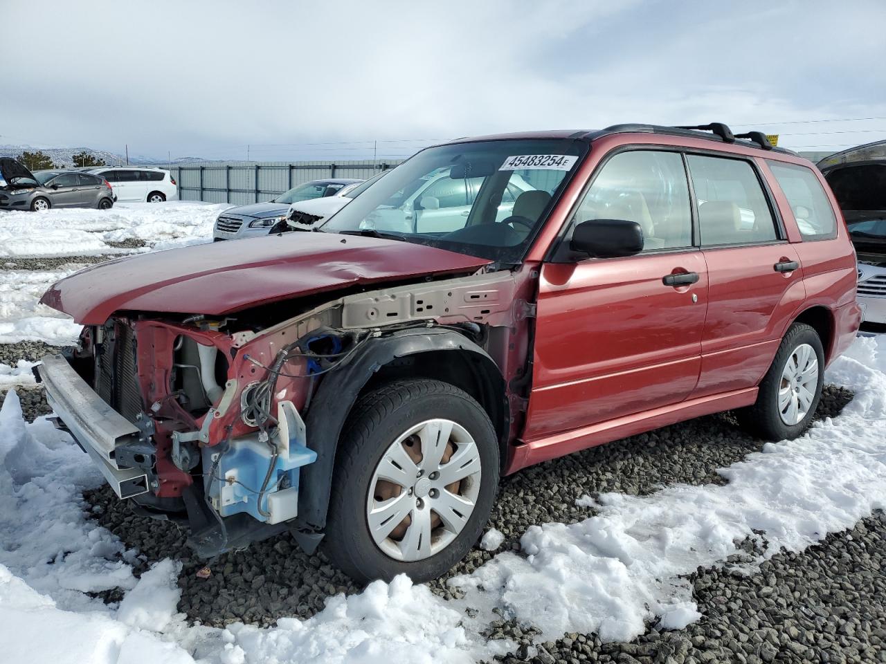 SUBARU FORESTER 2008 jf1sg63608h710073