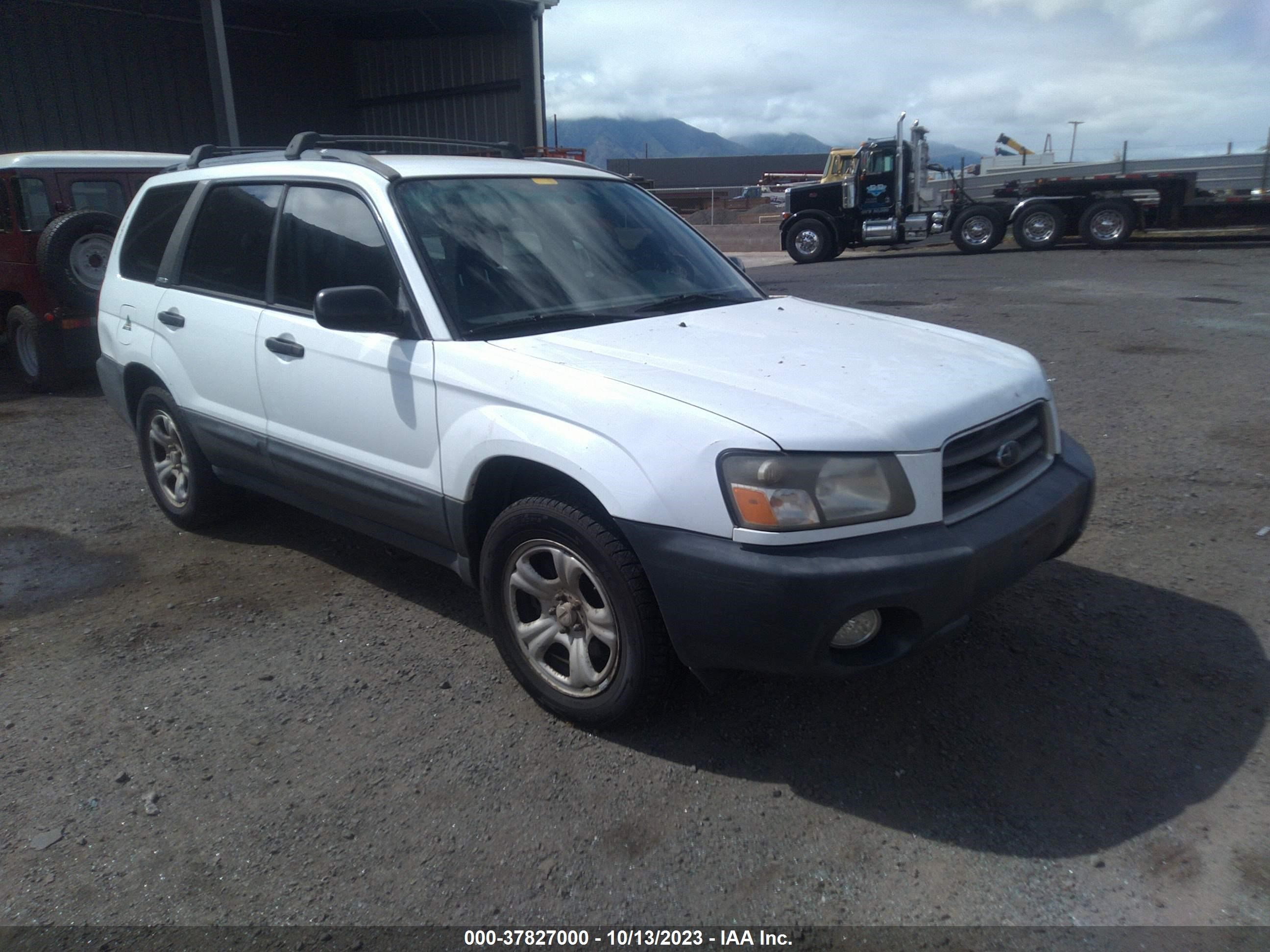 SUBARU FORESTER 2003 jf1sg63613h706686