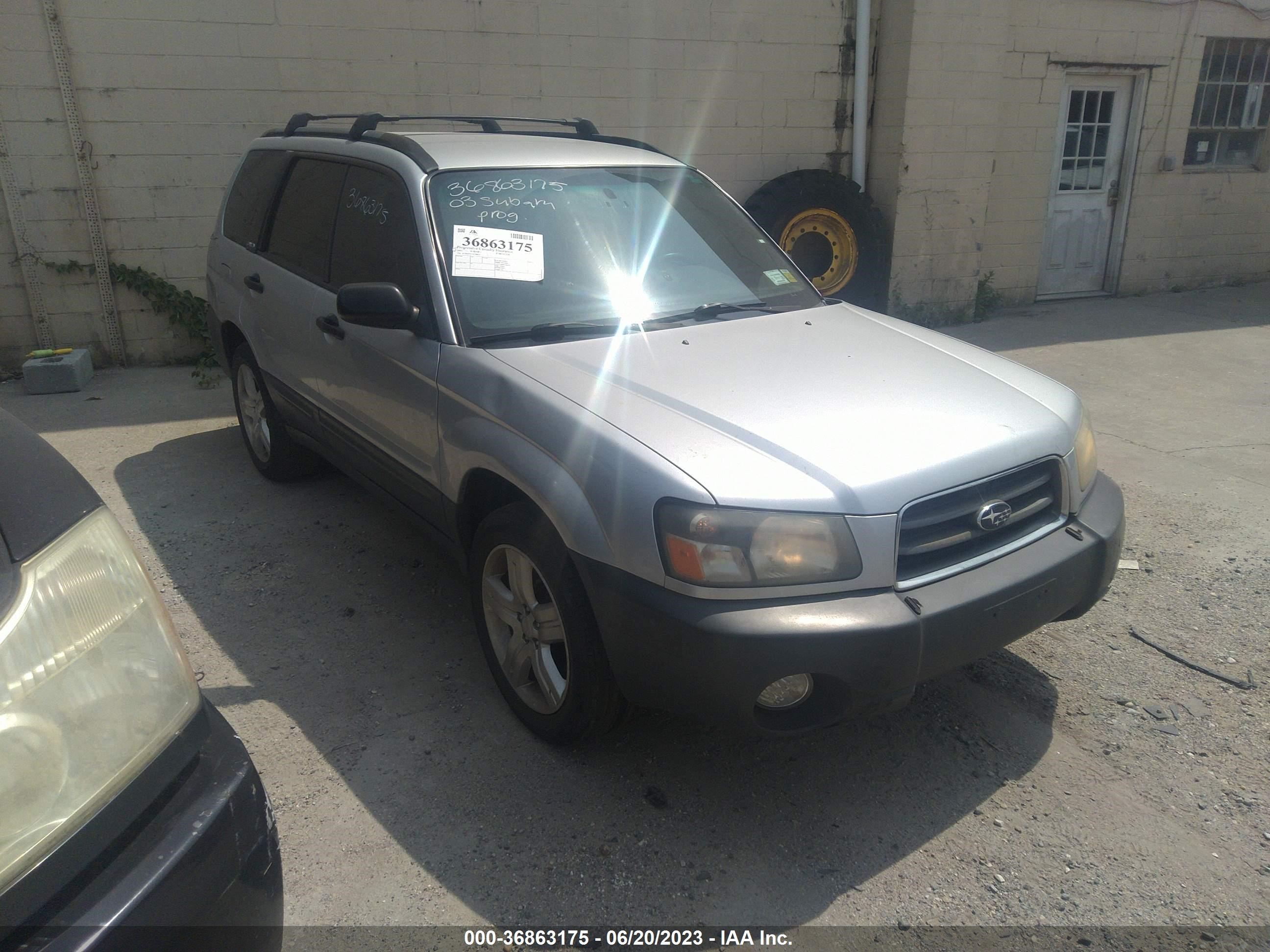 SUBARU FORESTER 2003 jf1sg63613h748677