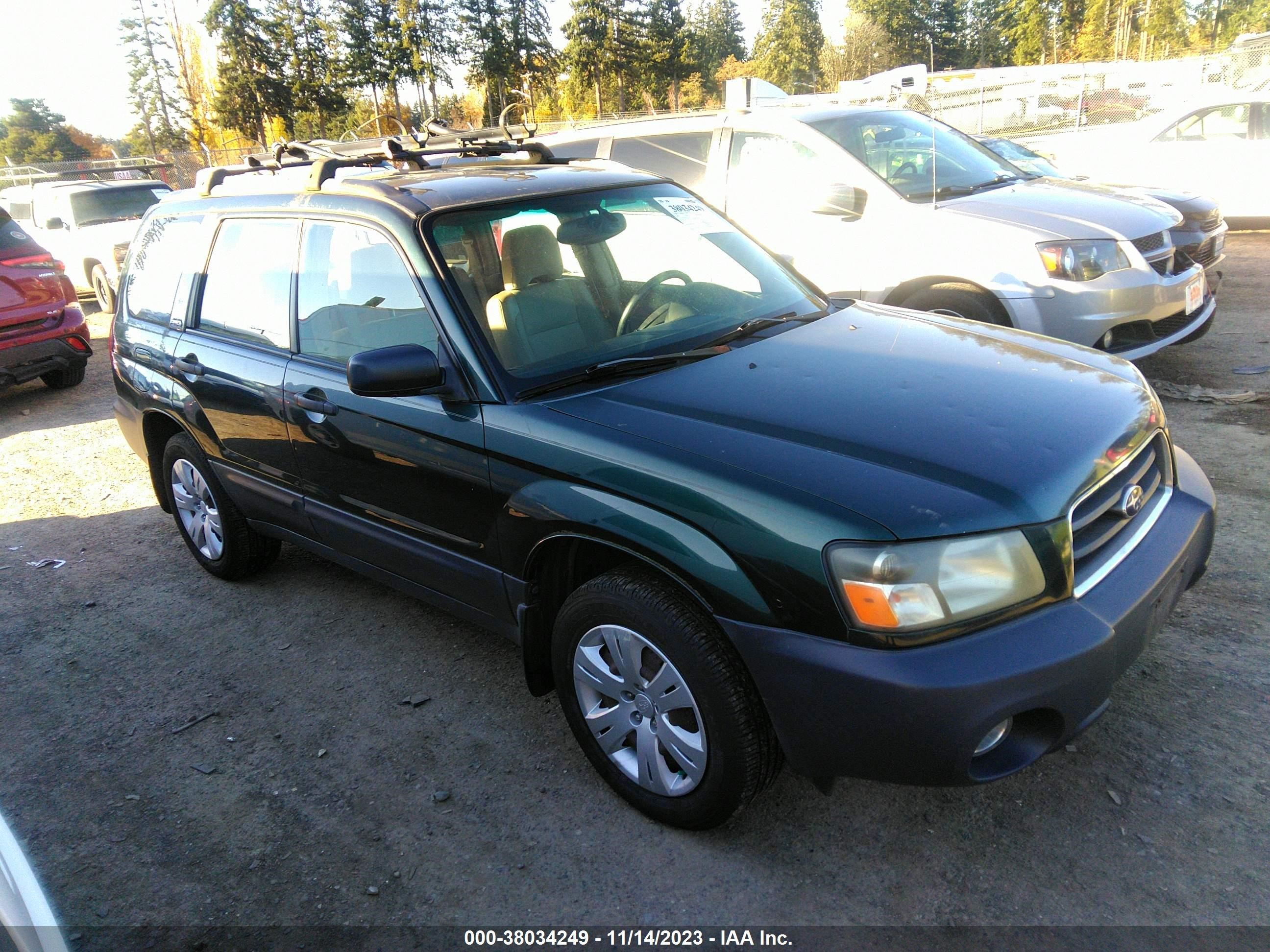 SUBARU FORESTER 2004 jf1sg63614g730591