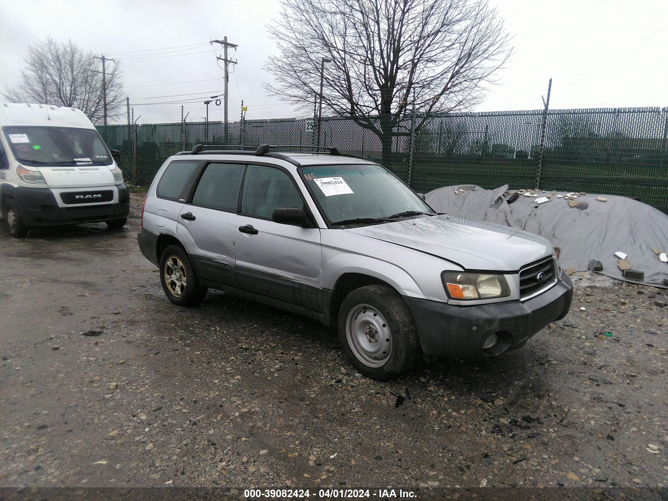 SUBARU FORESTER 2004 jf1sg63614h715020