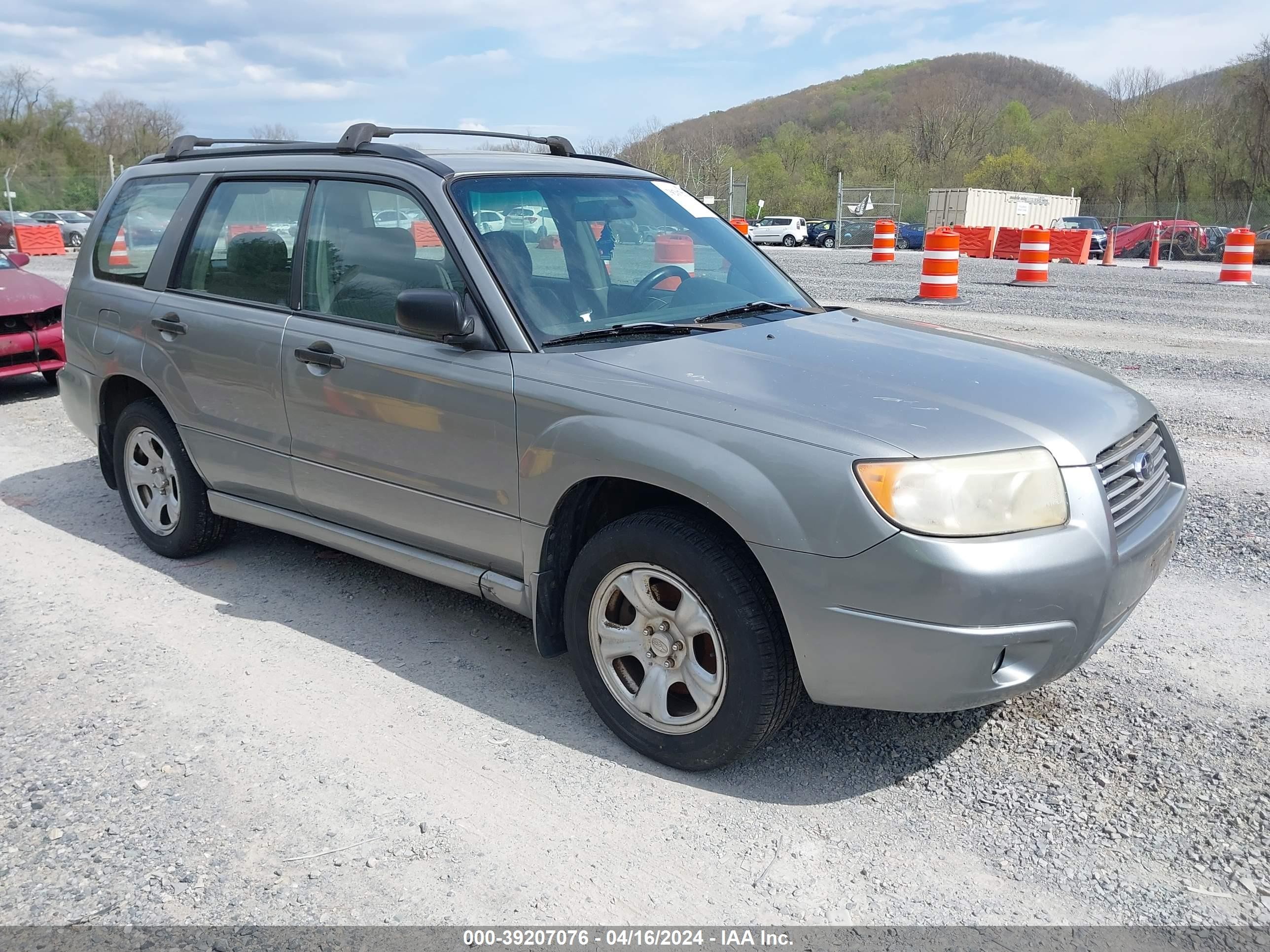 SUBARU FORESTER 2007 jf1sg63617h727933