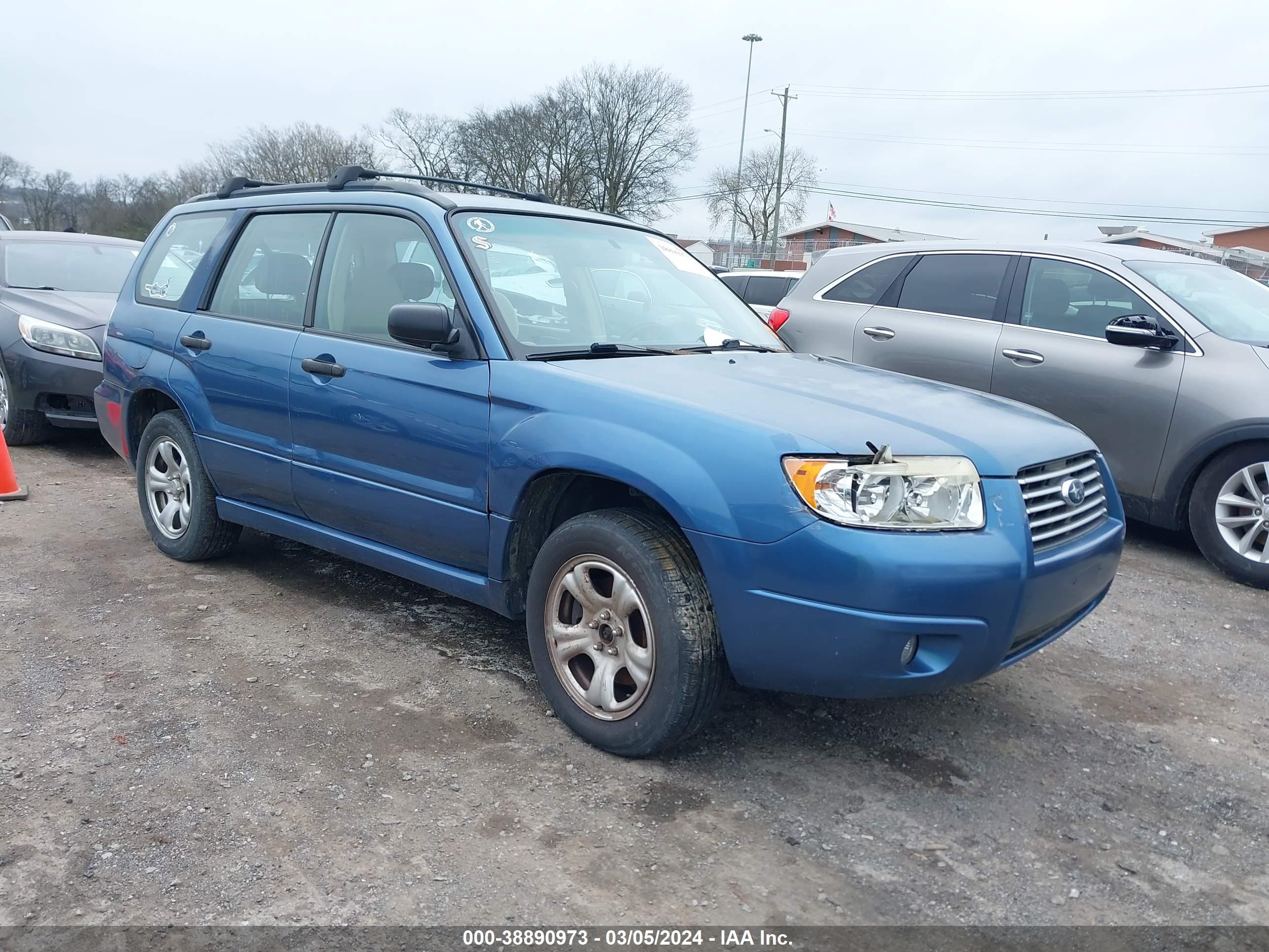 SUBARU FORESTER 2007 jf1sg63617h737216