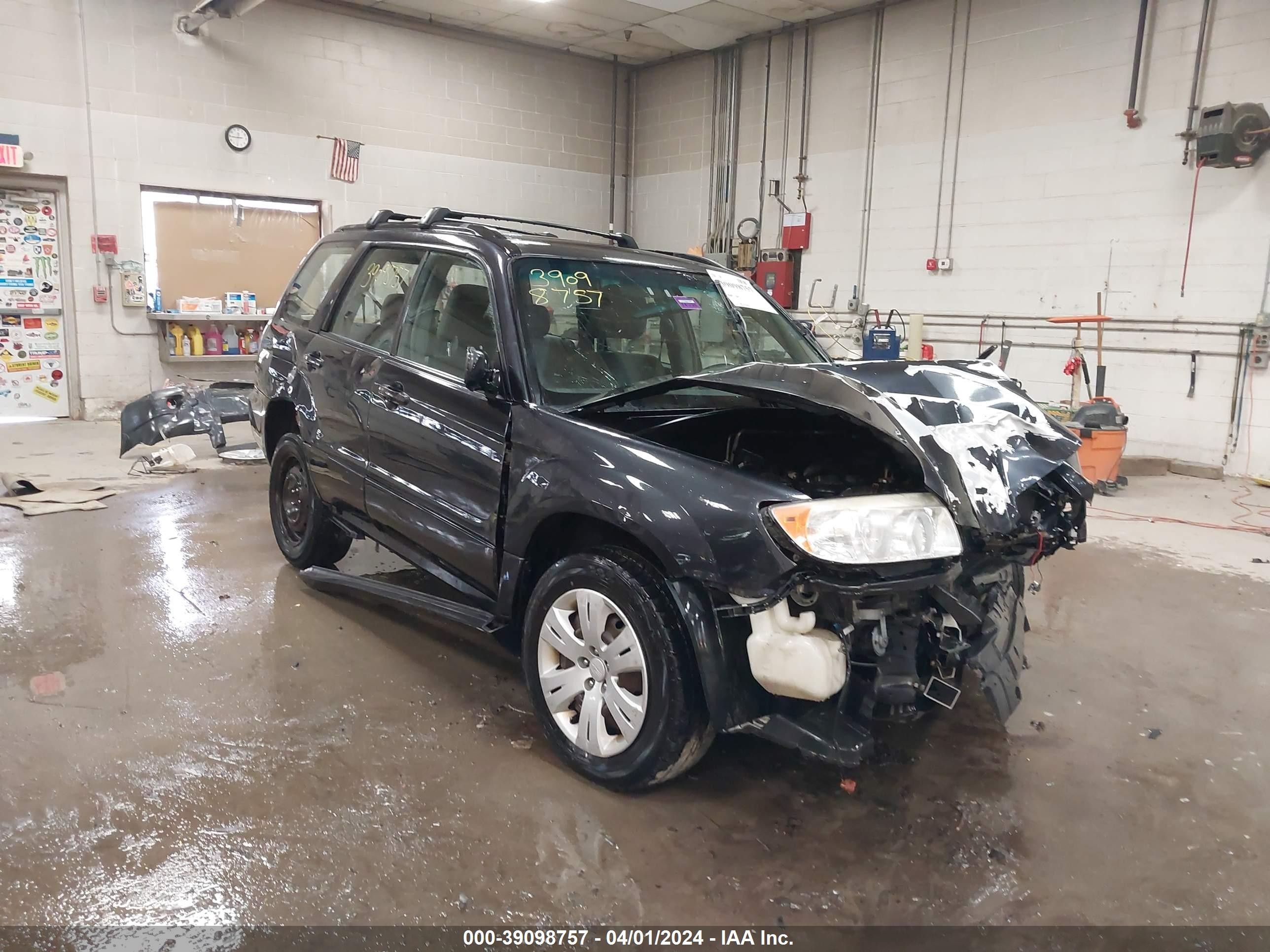 SUBARU FORESTER 2008 jf1sg63618h712723