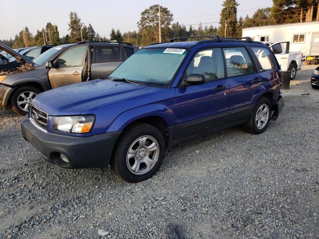 SUBARU FORESTER 2 2003 jf1sg63623g709067