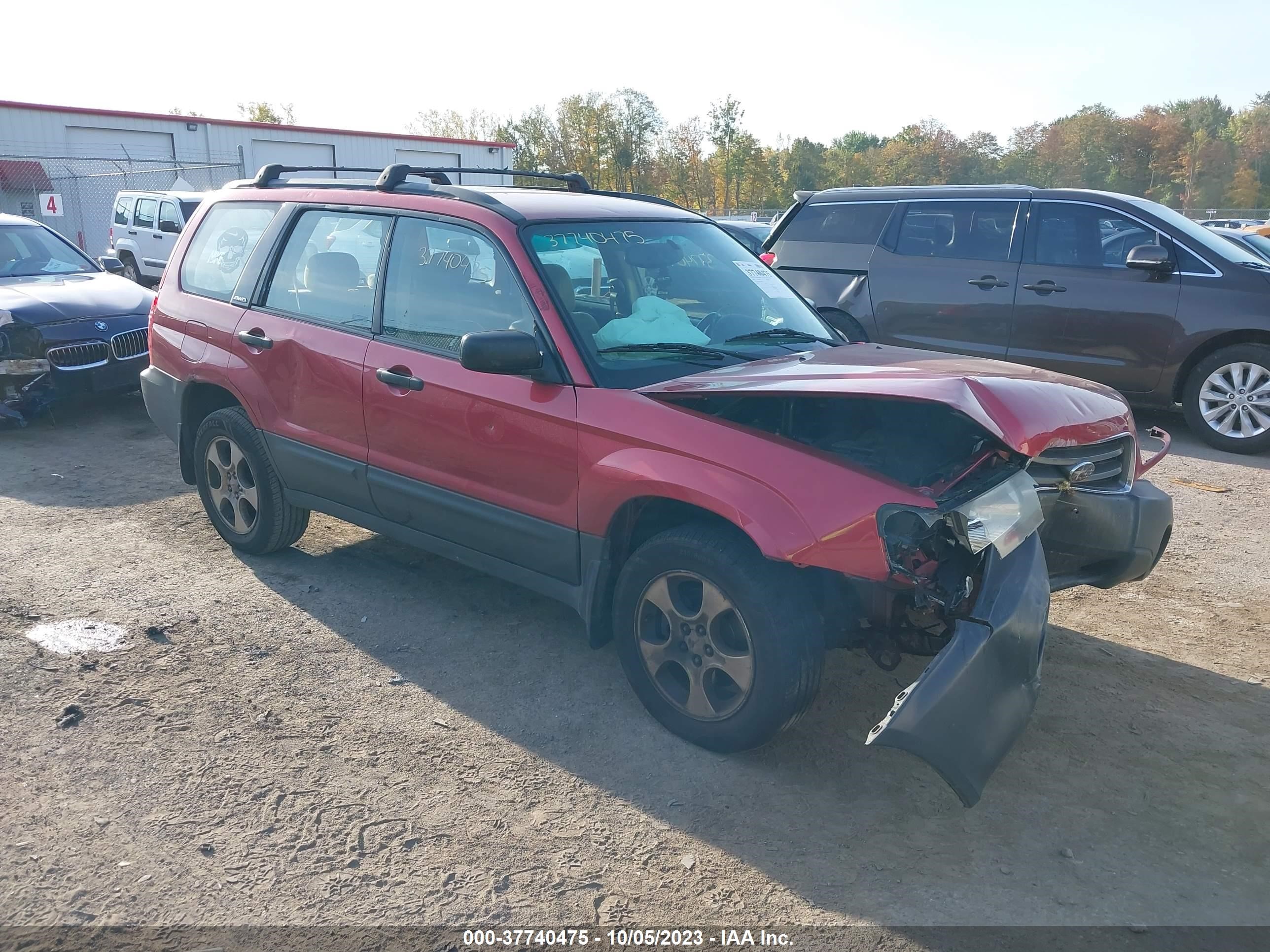 SUBARU FORESTER 2004 jf1sg63624h720694