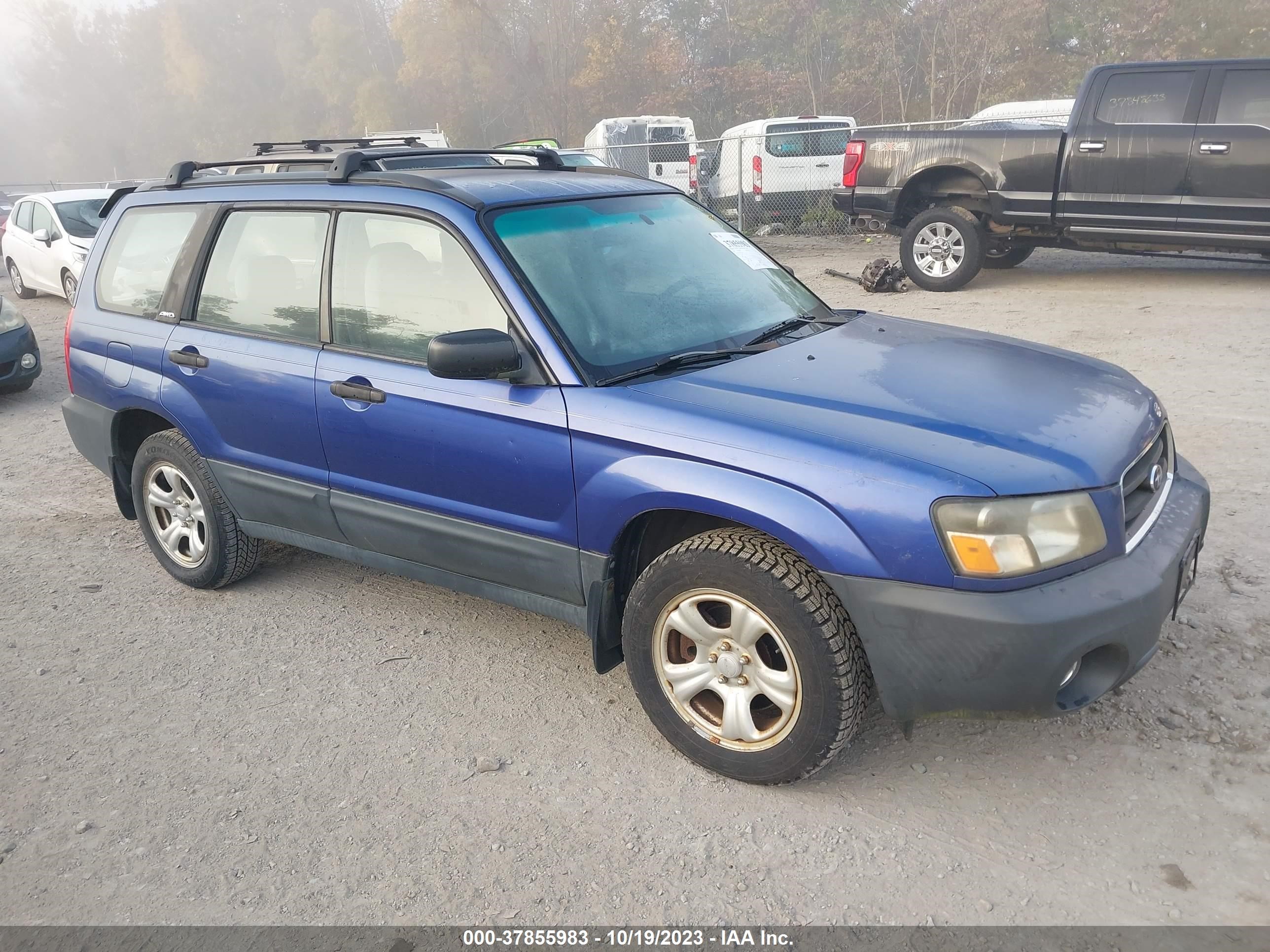 SUBARU FORESTER 2004 jf1sg63624h721666