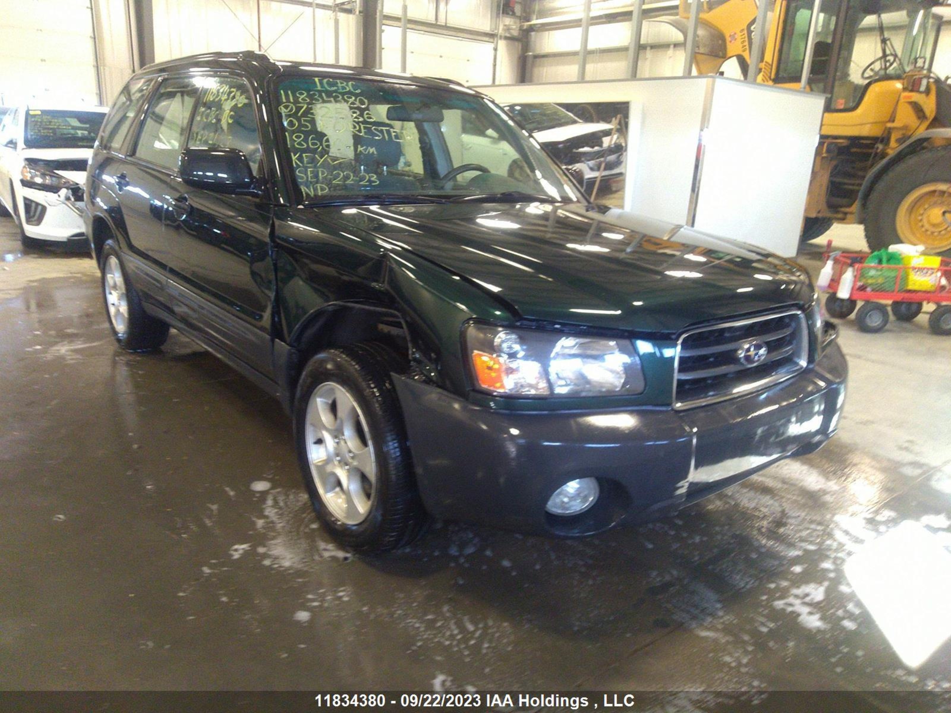 SUBARU FORESTER 2005 jf1sg63625h732586