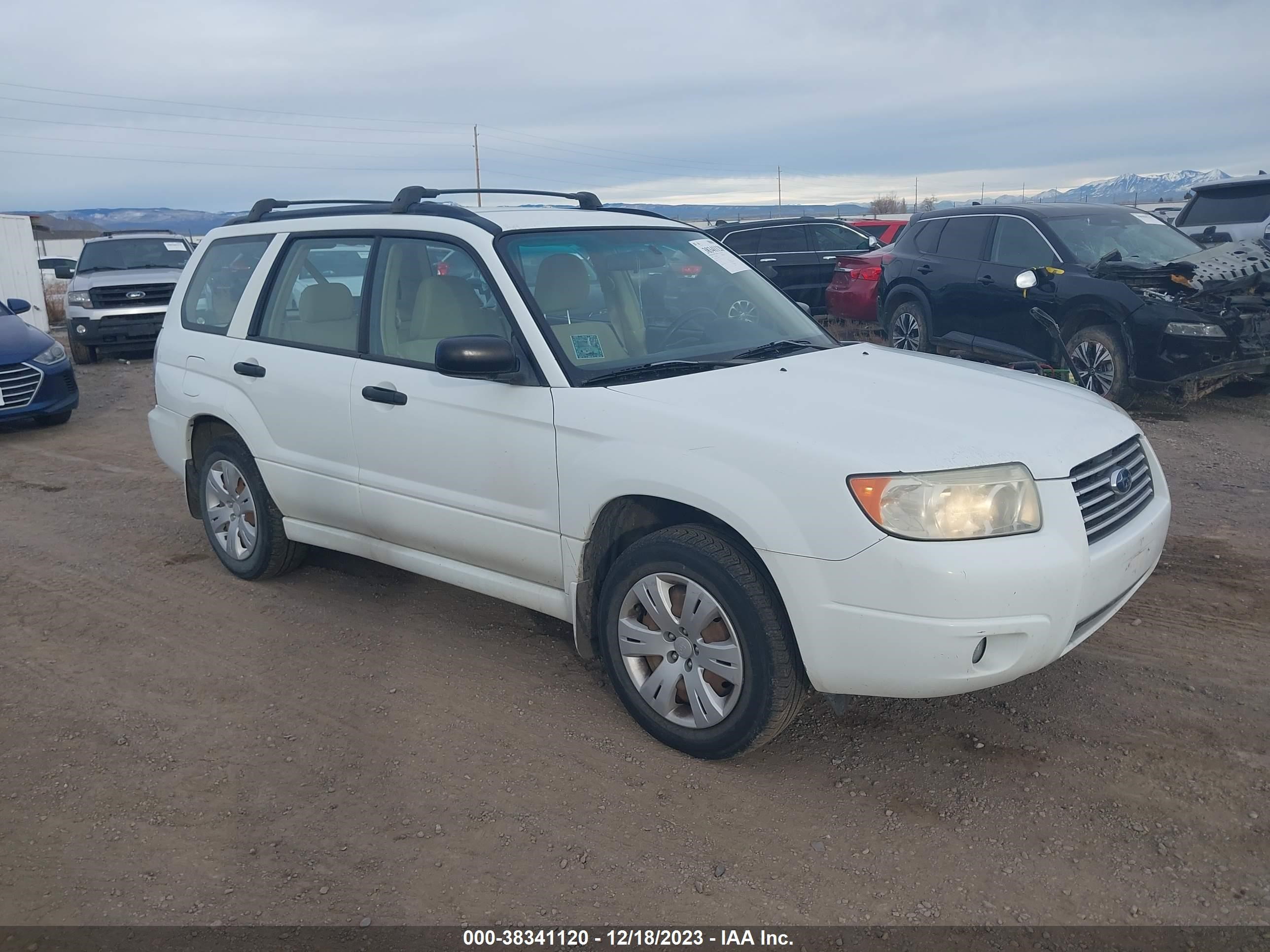 SUBARU FORESTER 2008 jf1sg63628g703597