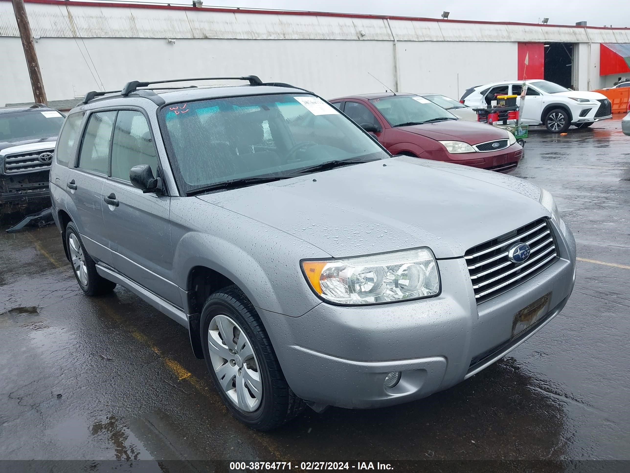 SUBARU FORESTER 2008 jf1sg63628h720460