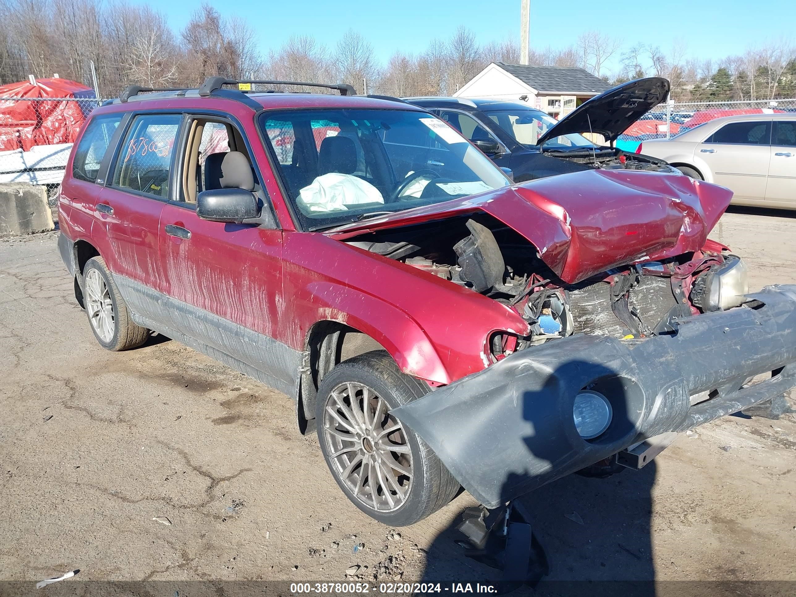 SUBARU FORESTER 2004 jf1sg63634h756328