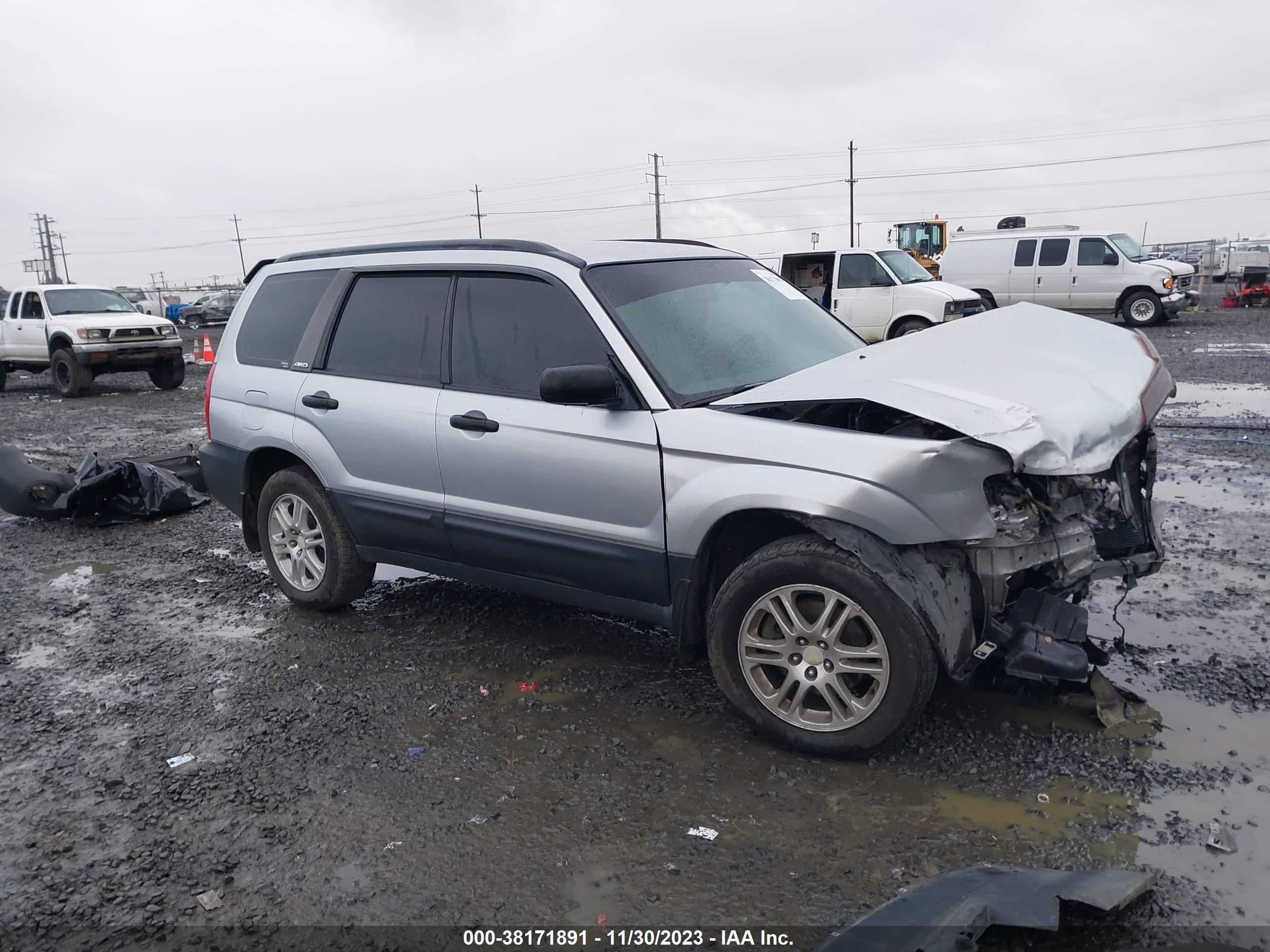 SUBARU FORESTER 2004 jf1sg63634h763554