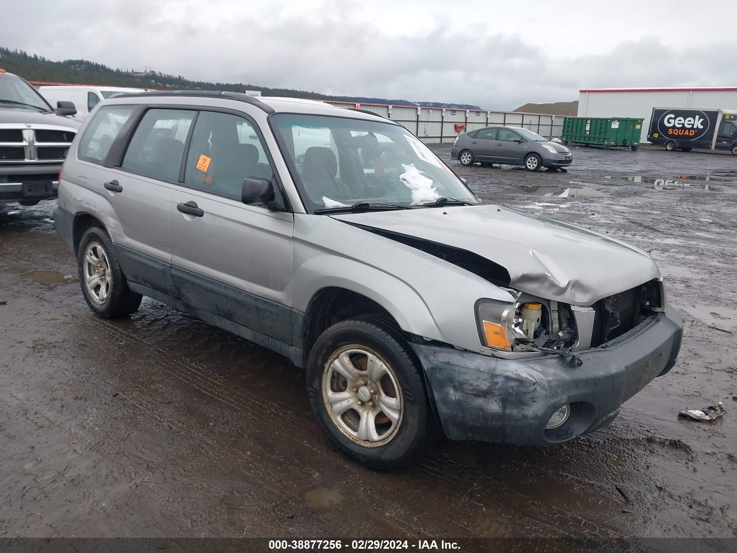 SUBARU FORESTER 2005 jf1sg63635h733195