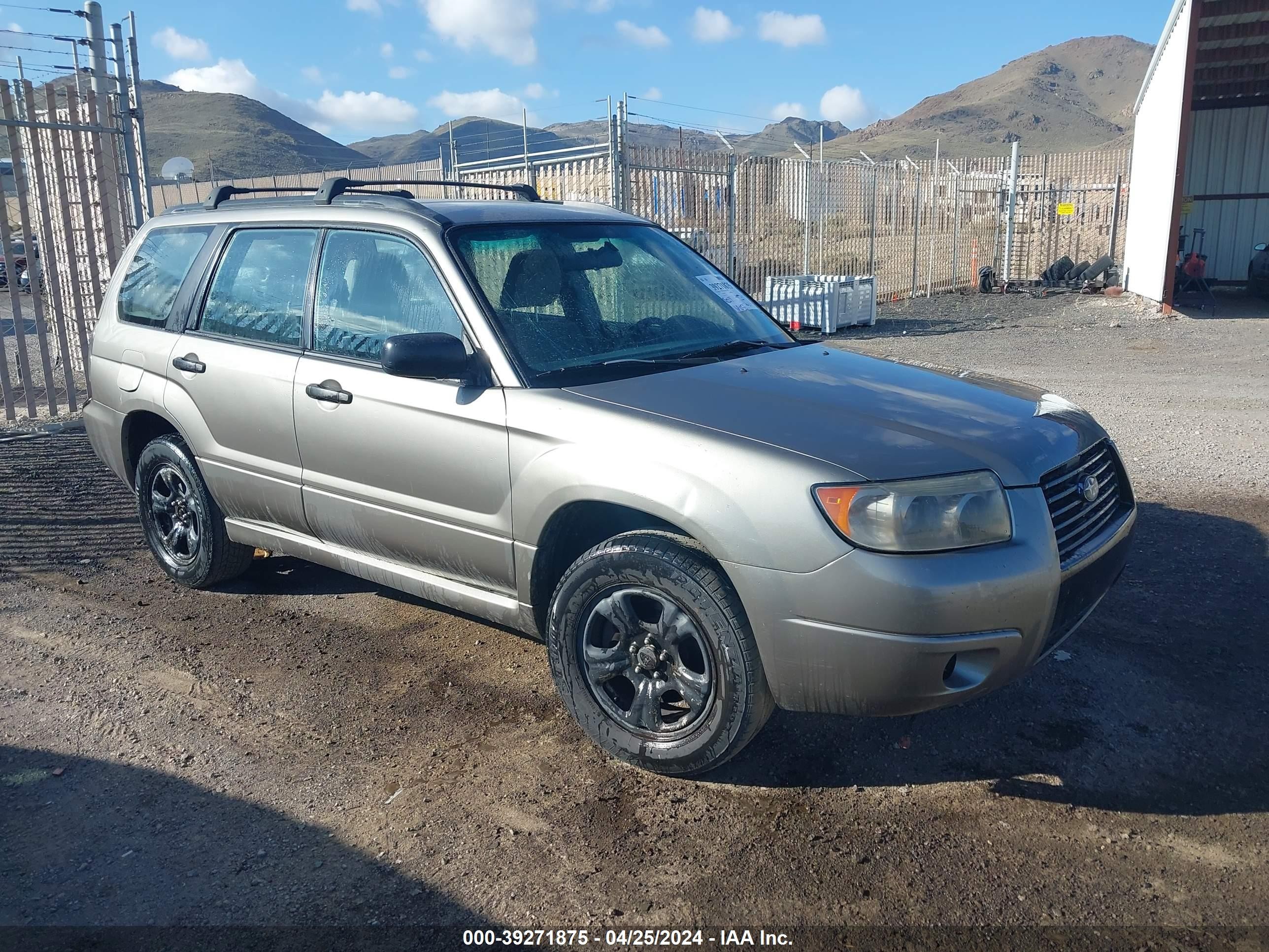 SUBARU FORESTER 2006 jf1sg63636h711859