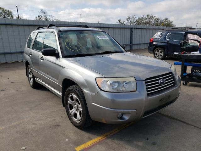 SUBARU FORESTER 2 2007 jf1sg63637h714567