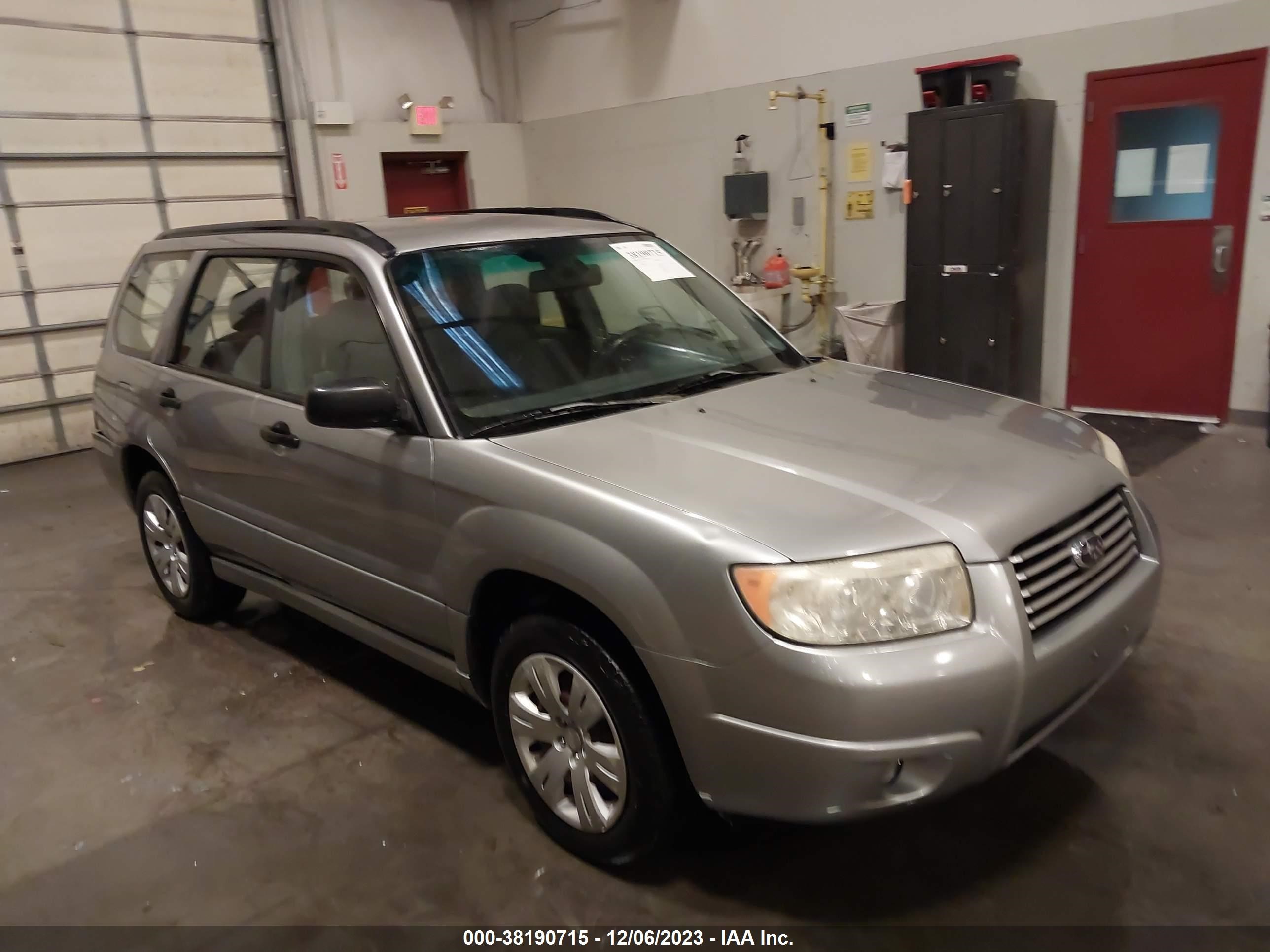 SUBARU FORESTER 2008 jf1sg63638g708226