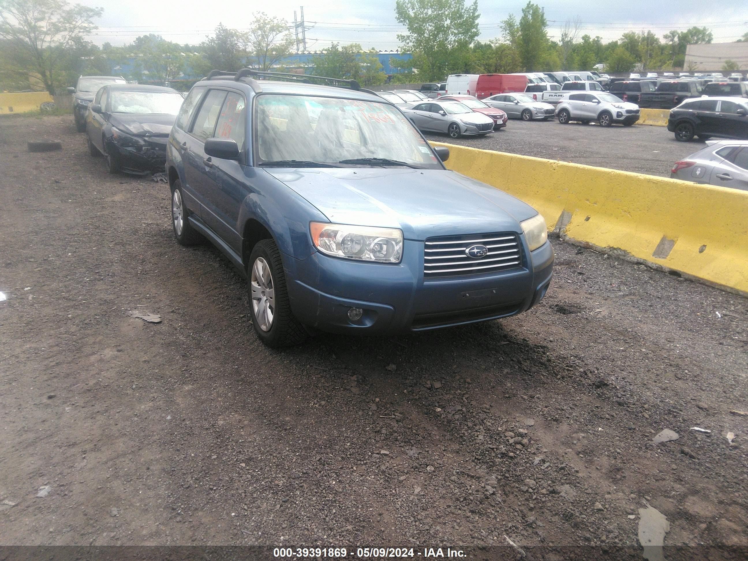 SUBARU FORESTER 2008 jf1sg63638h704042