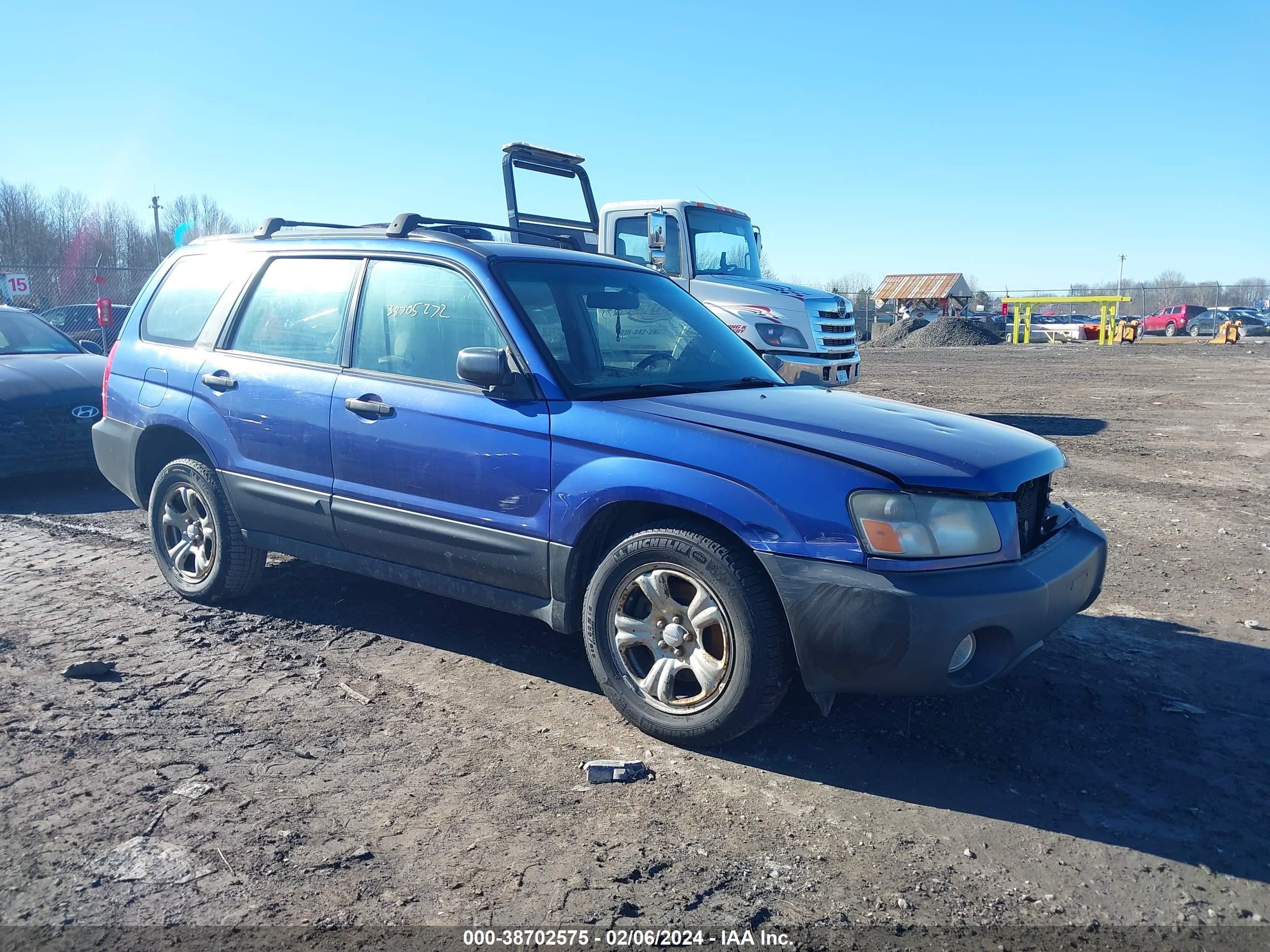 SUBARU FORESTER 2004 jf1sg63644h714007