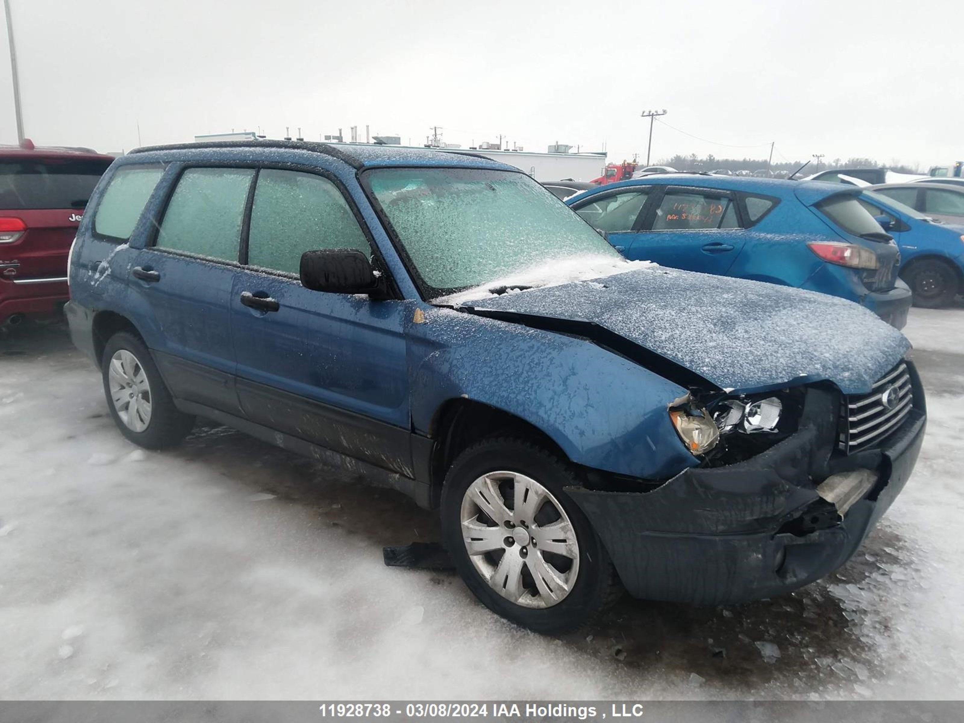 SUBARU FORESTER 2008 jf1sg63648h706673