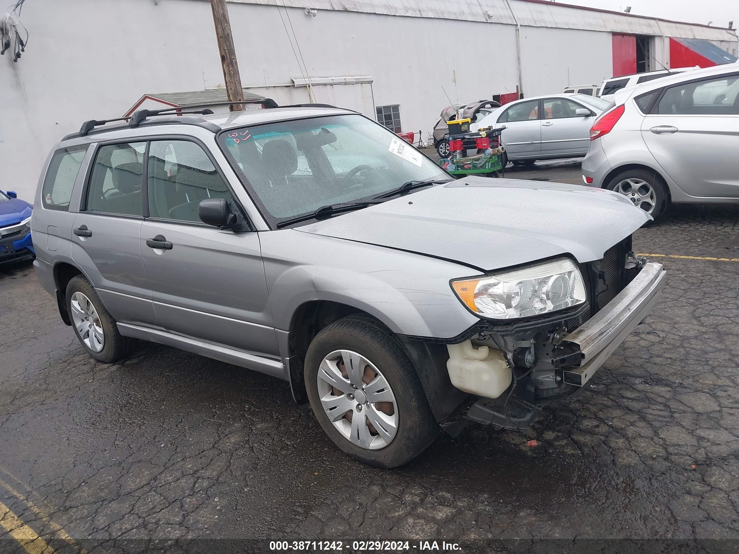 SUBARU FORESTER 2008 jf1sg63648h733307