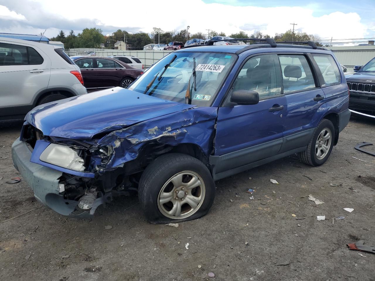 SUBARU FORESTER 2004 jf1sg63654h735593