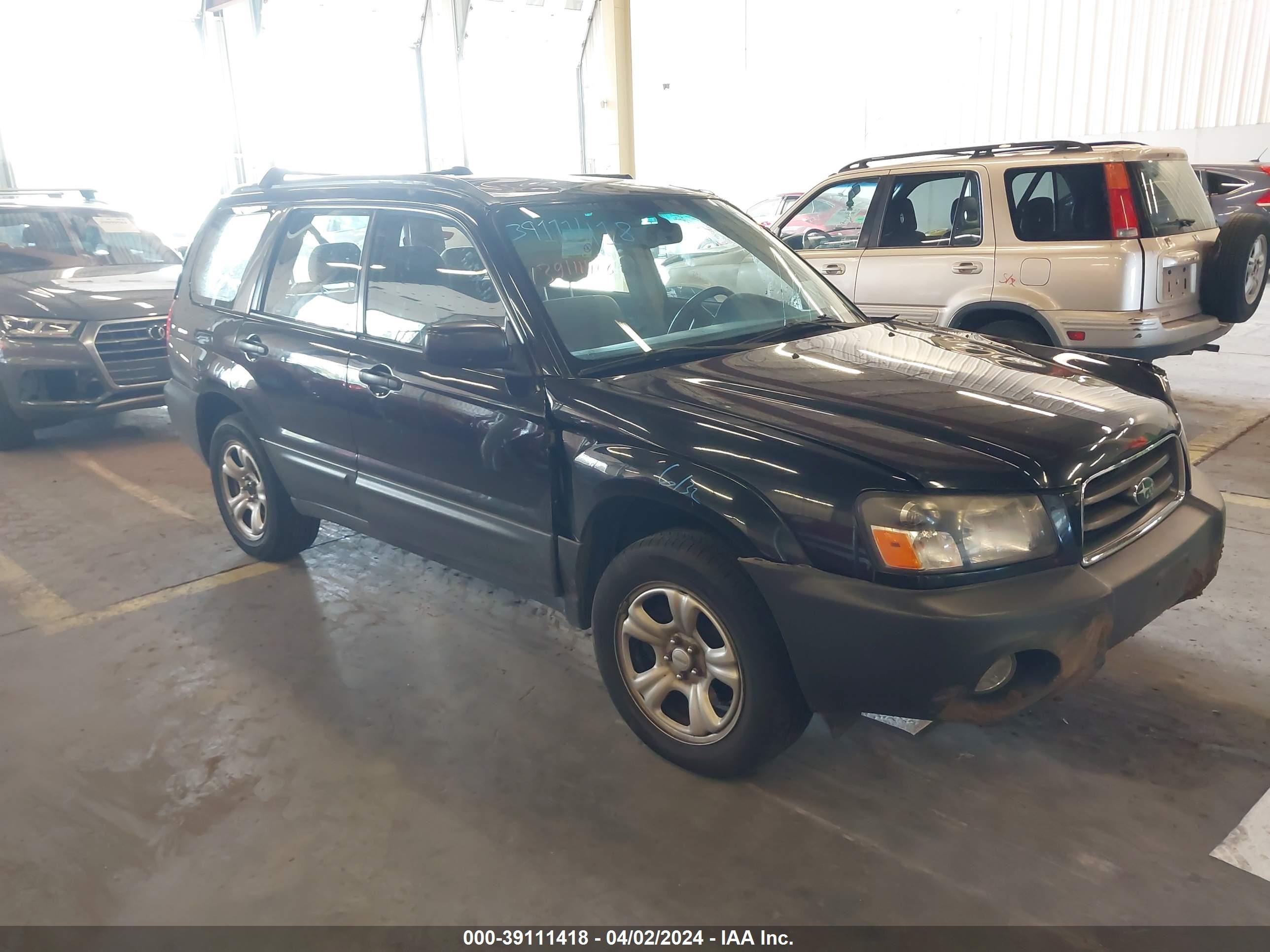 SUBARU FORESTER 2005 jf1sg63655h737877