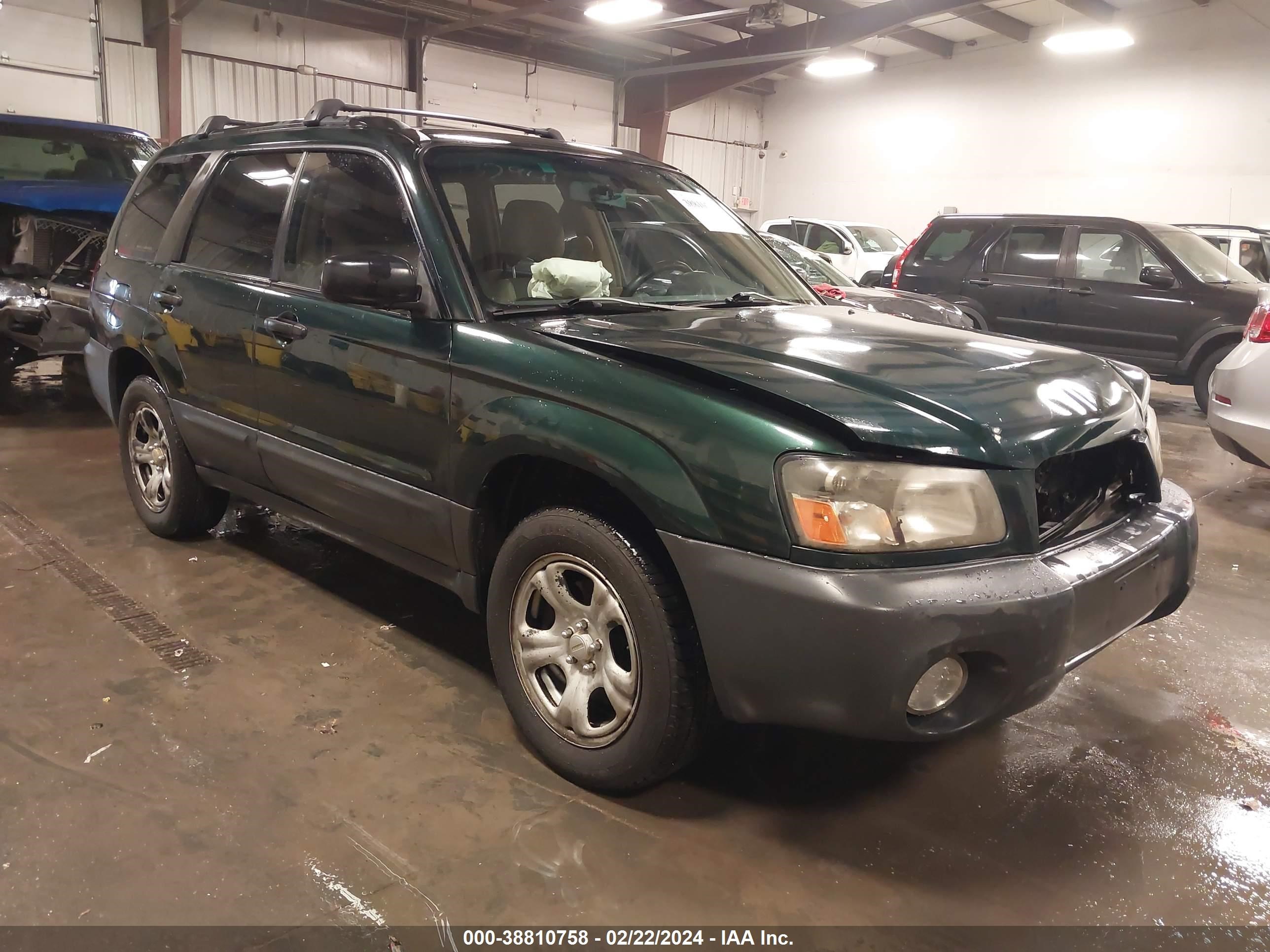 SUBARU FORESTER 2005 jf1sg63655h742285