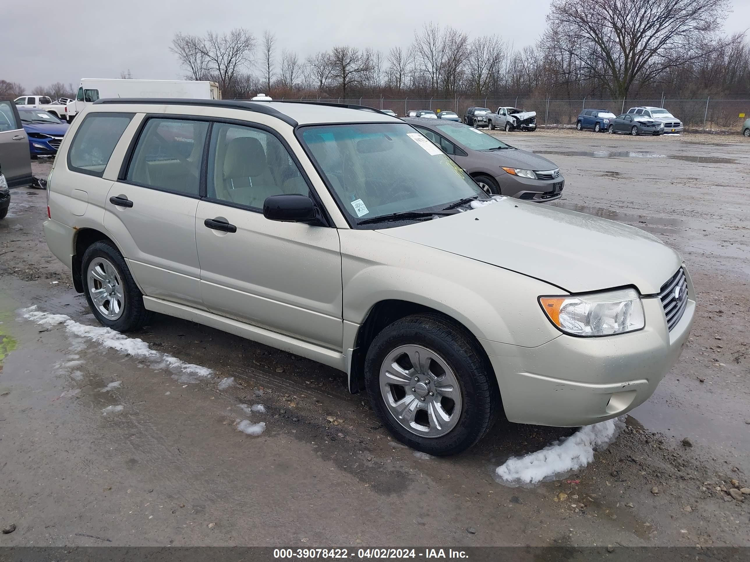 SUBARU FORESTER 2006 jf1sg63656h724676