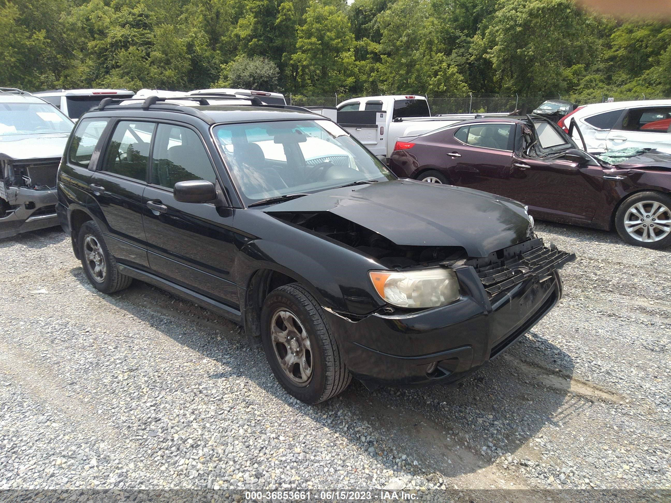 SUBARU FORESTER 2007 jf1sg63657h716238