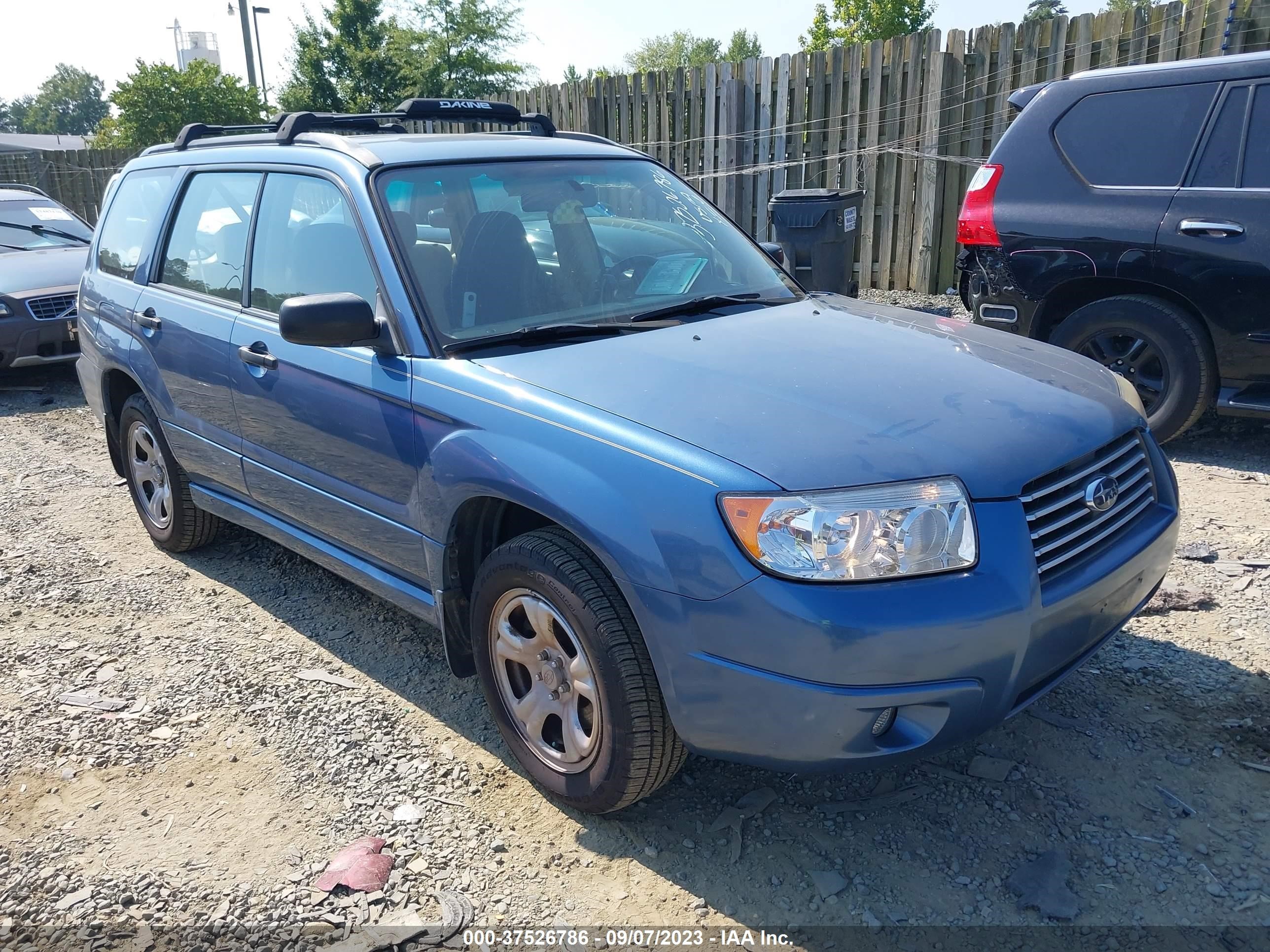 SUBARU FORESTER 2007 jf1sg63657h724128