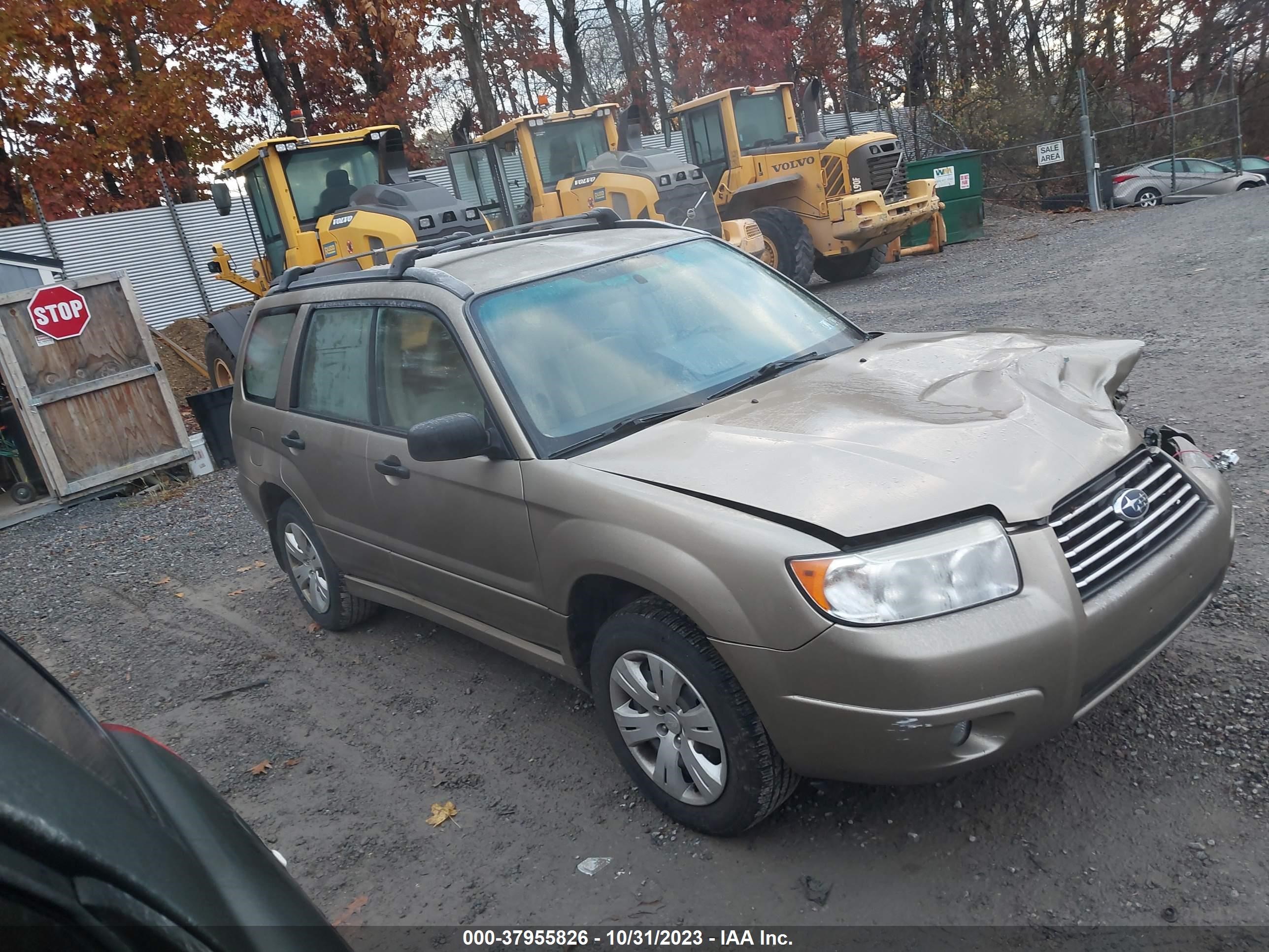 SUBARU FORESTER 2008 jf1sg63658h702633