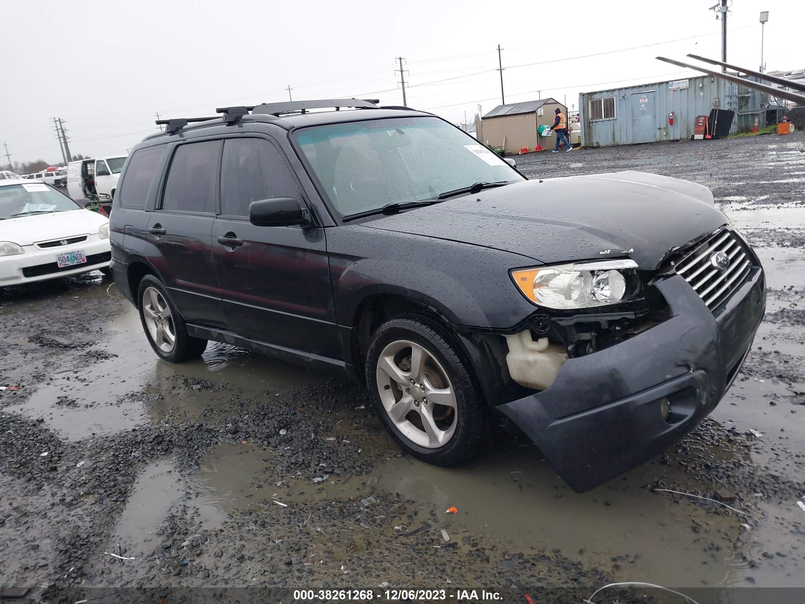 SUBARU FORESTER 2008 jf1sg63658h719013