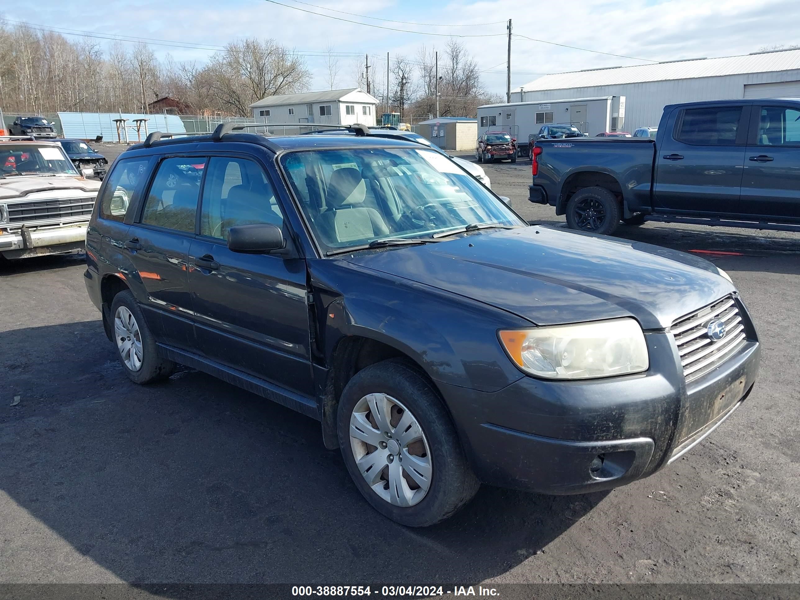 SUBARU FORESTER 2008 jf1sg63658h720193