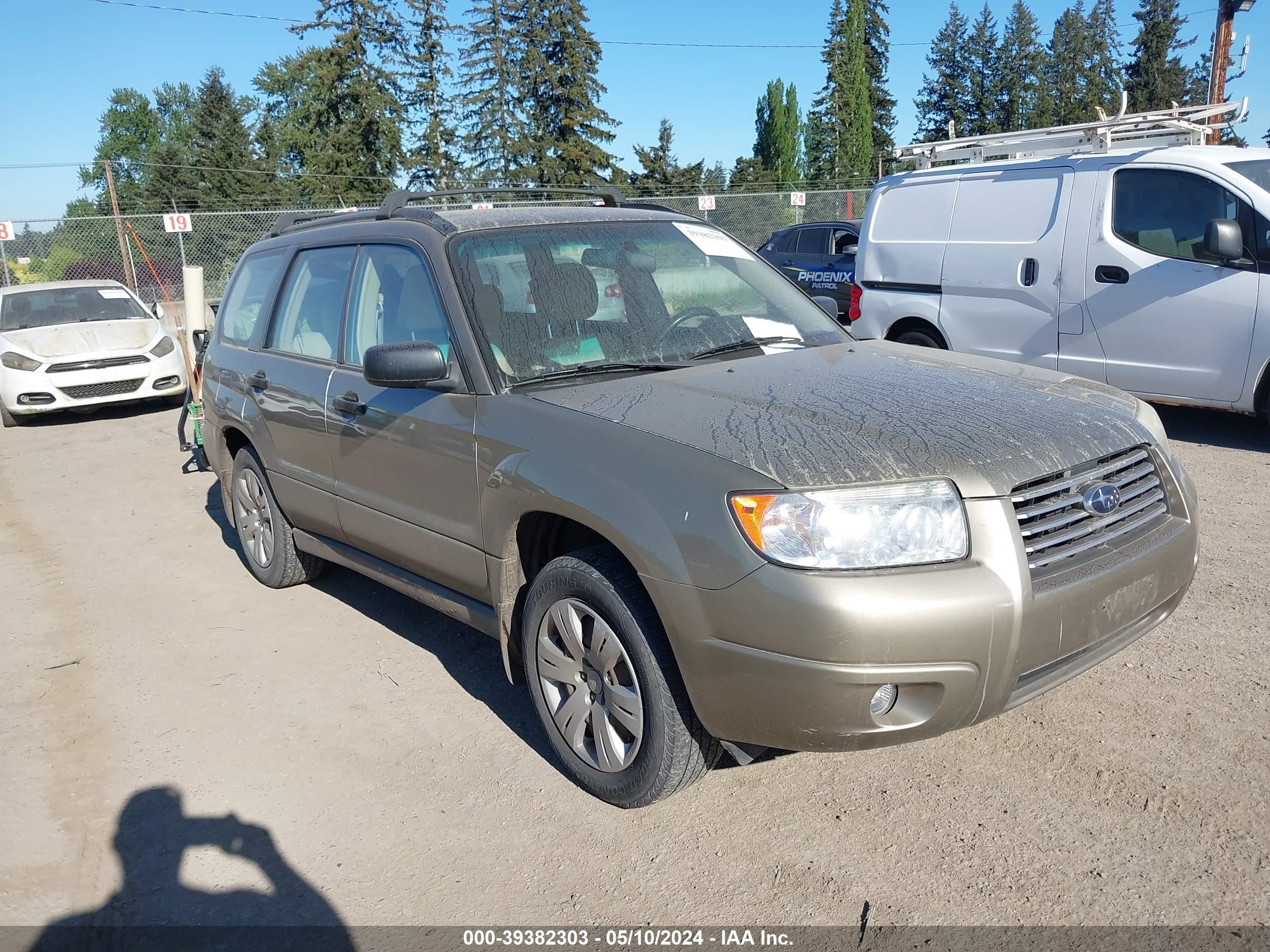 SUBARU FORESTER 2008 jf1sg63658h726074