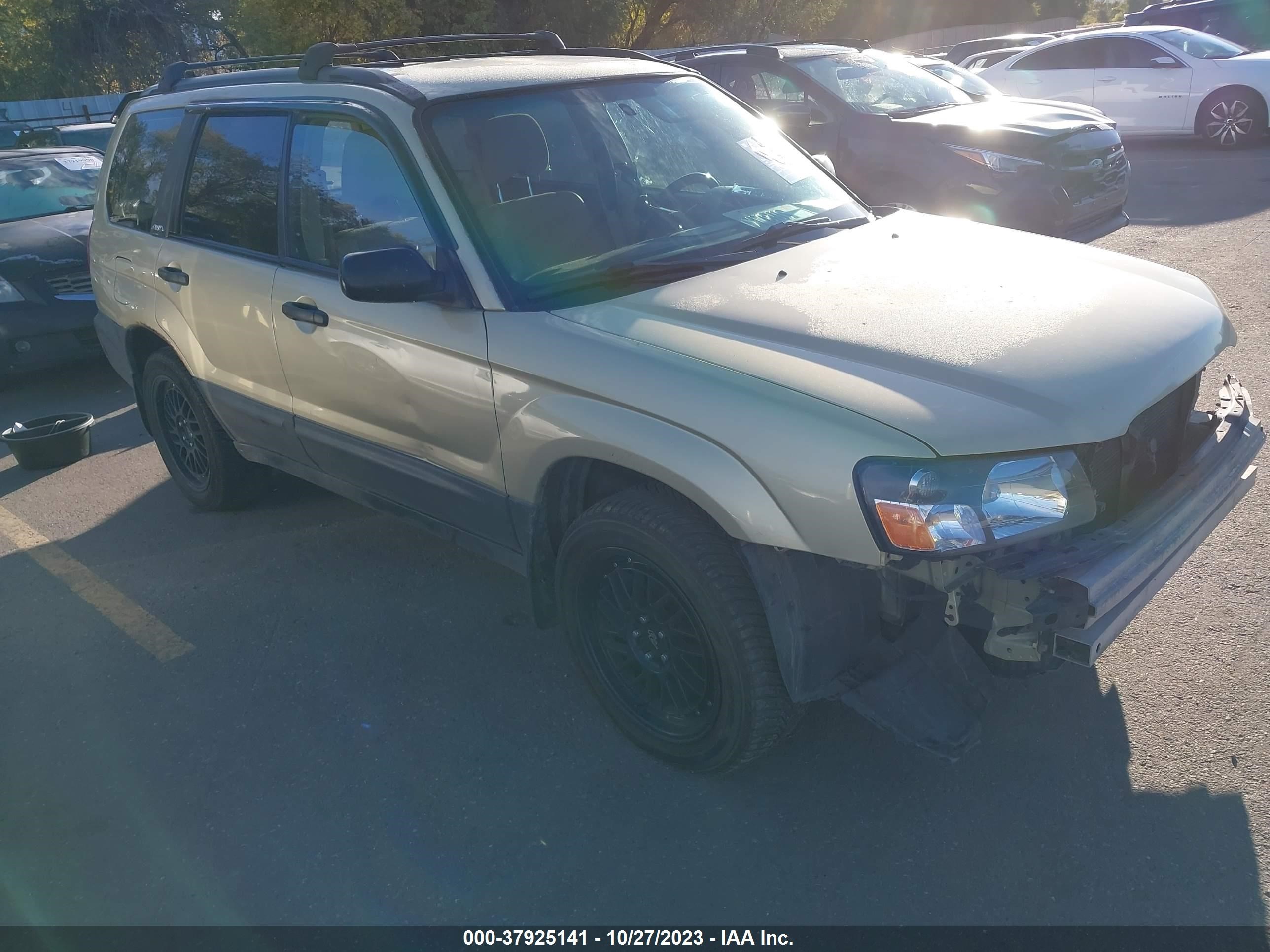 SUBARU FORESTER 2003 jf1sg63663h730613