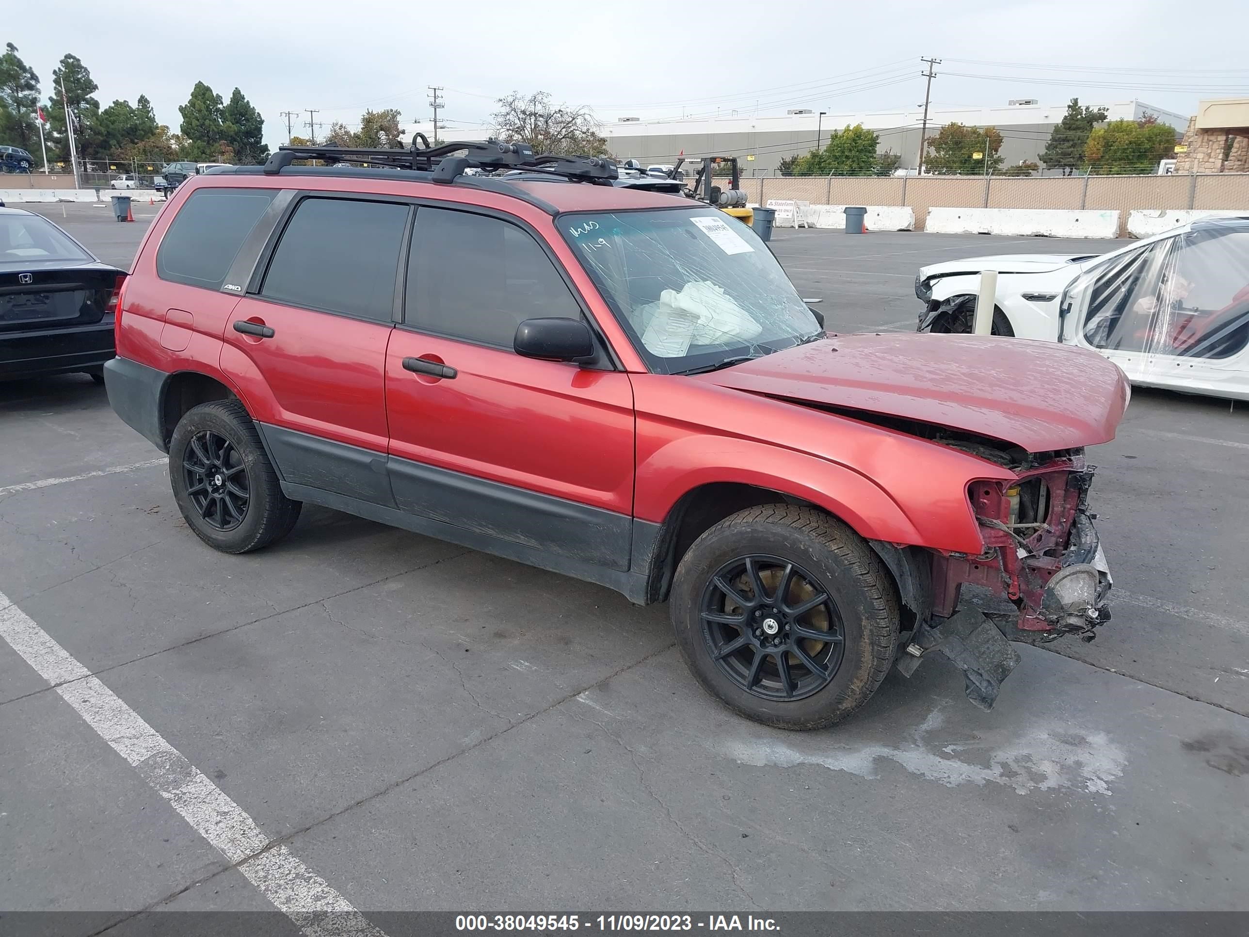 SUBARU FORESTER 2004 jf1sg63664g729579