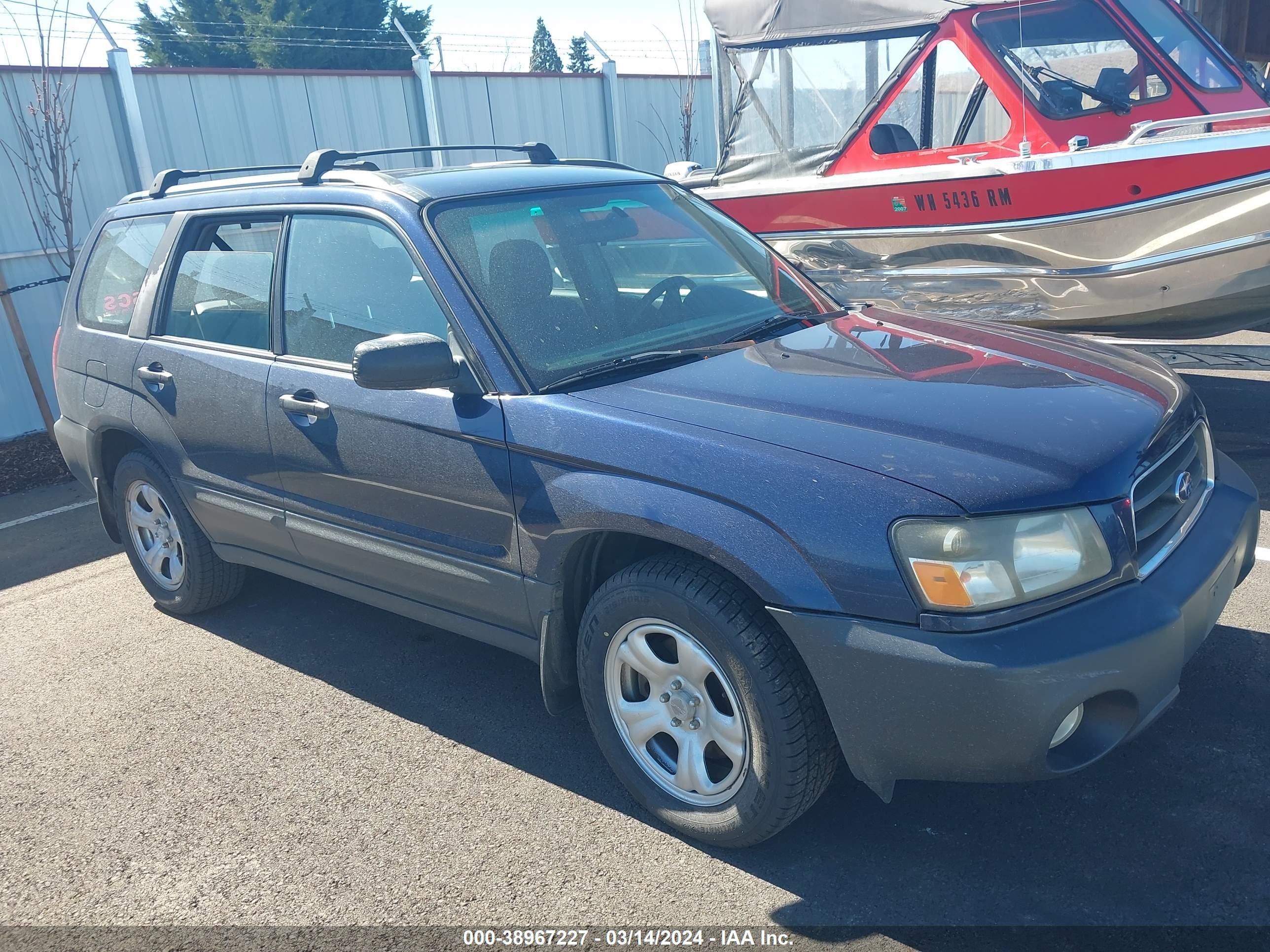 SUBARU FORESTER 2005 jf1sg63665h706847