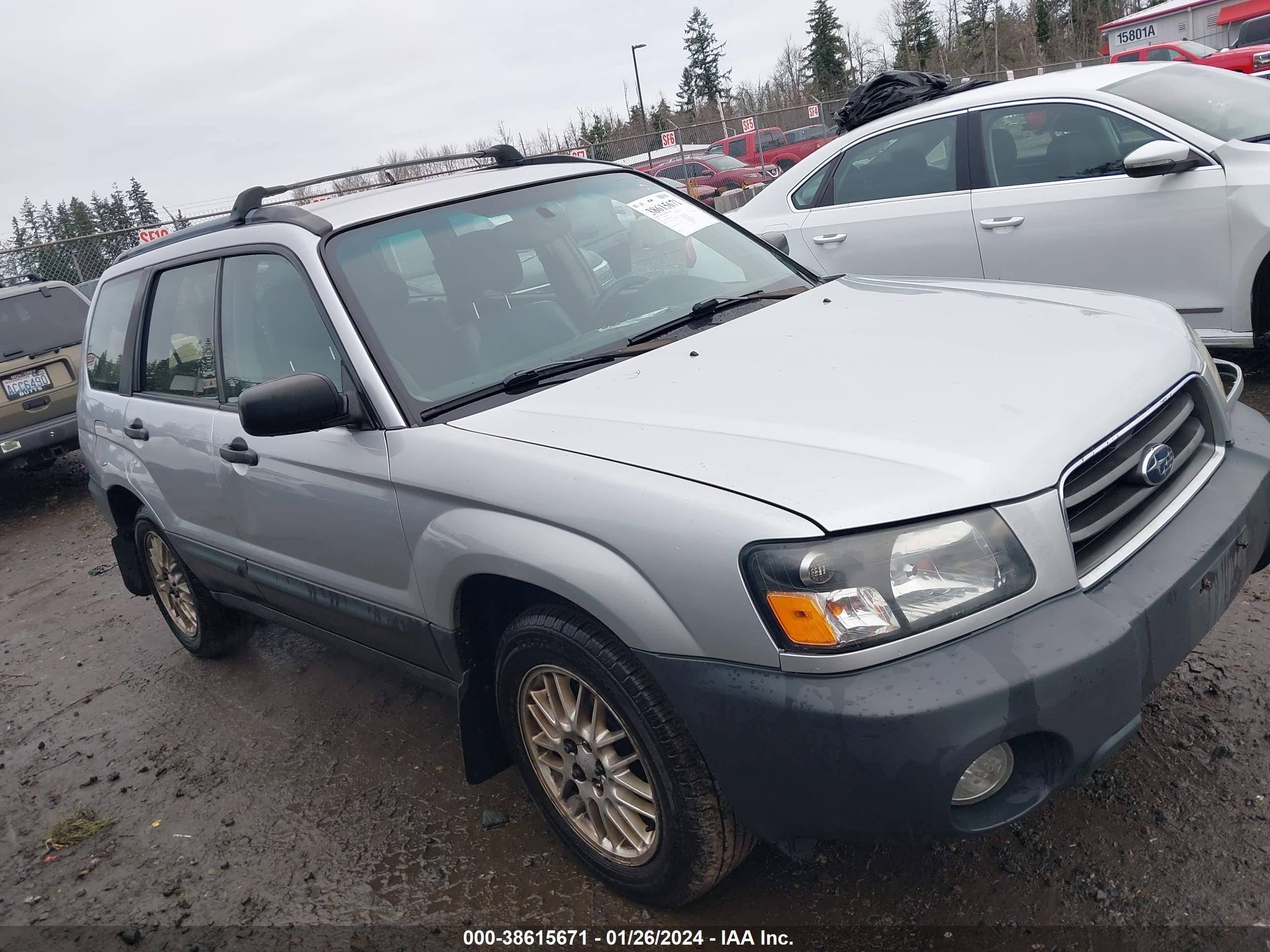 SUBARU FORESTER 2005 jf1sg63665h712860