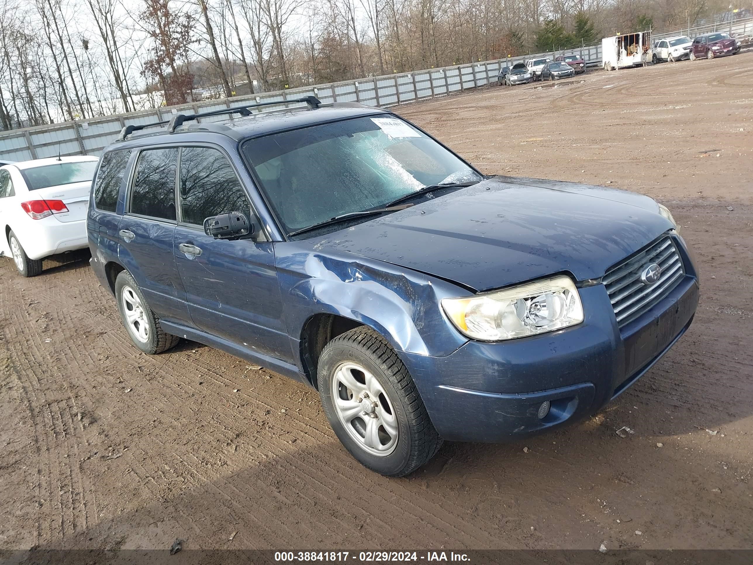 SUBARU FORESTER 2006 jf1sg63666g749348