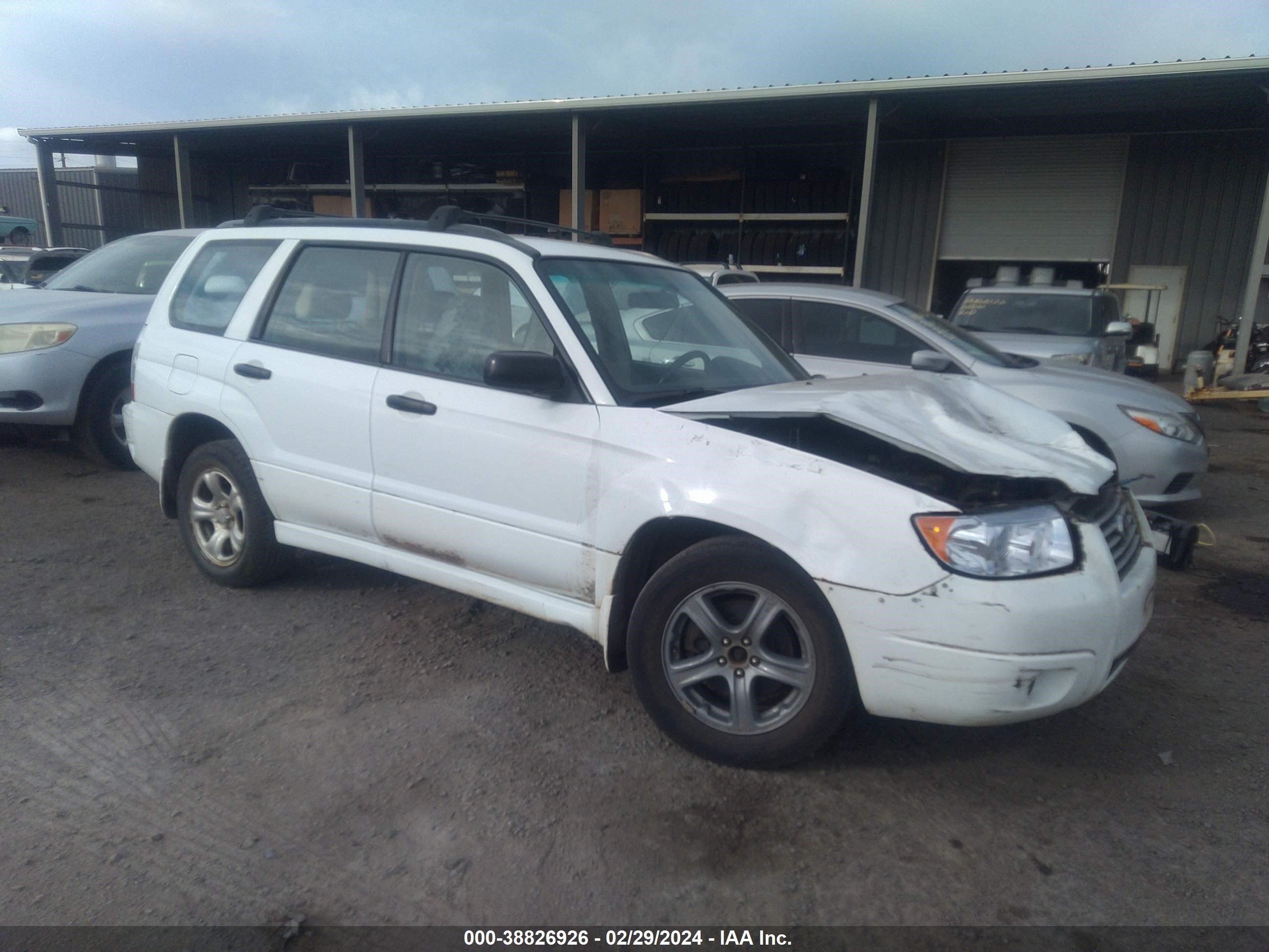 SUBARU FORESTER 2007 jf1sg63667h740788