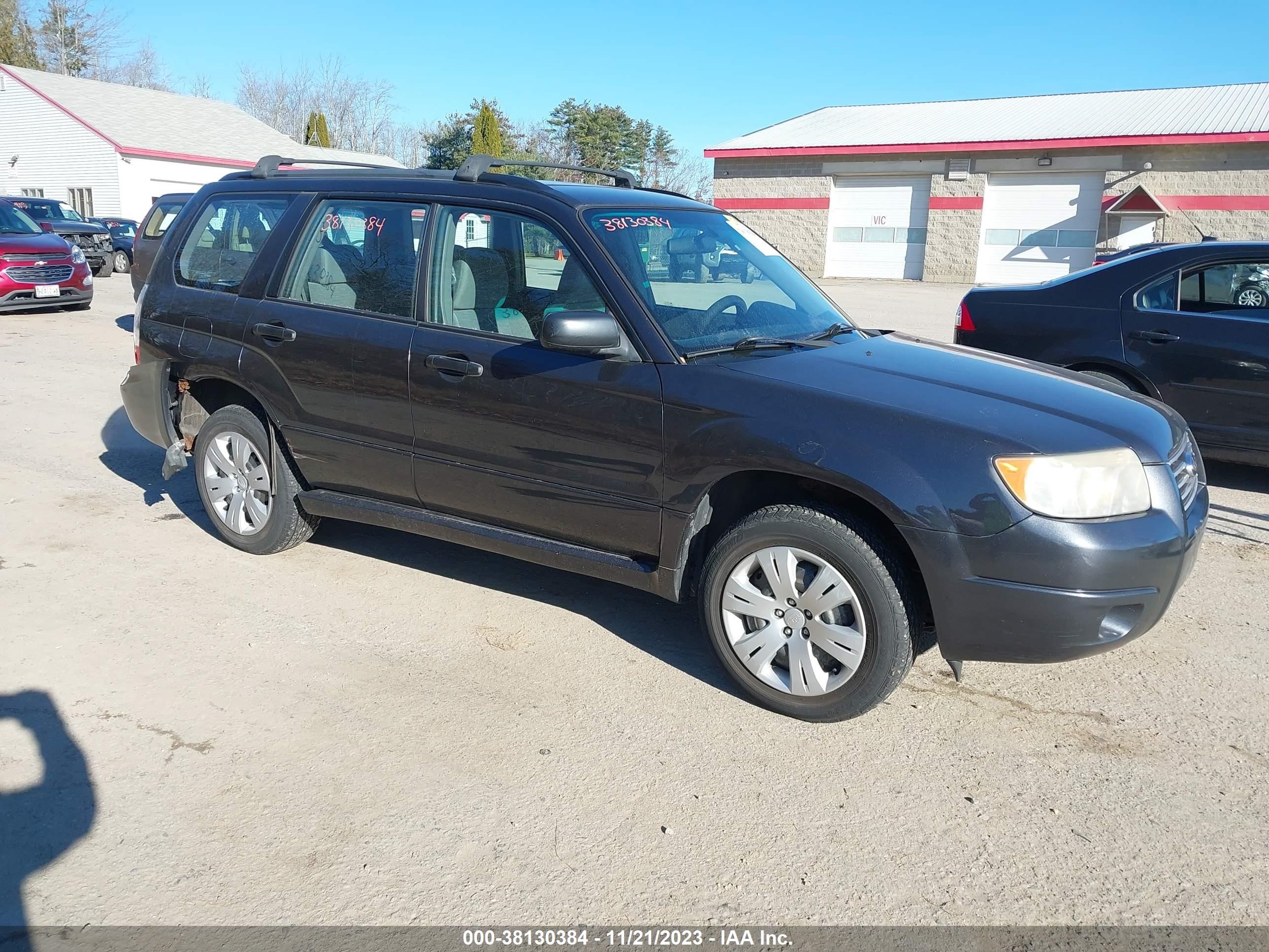 SUBARU FORESTER 2008 jf1sg63668h705007