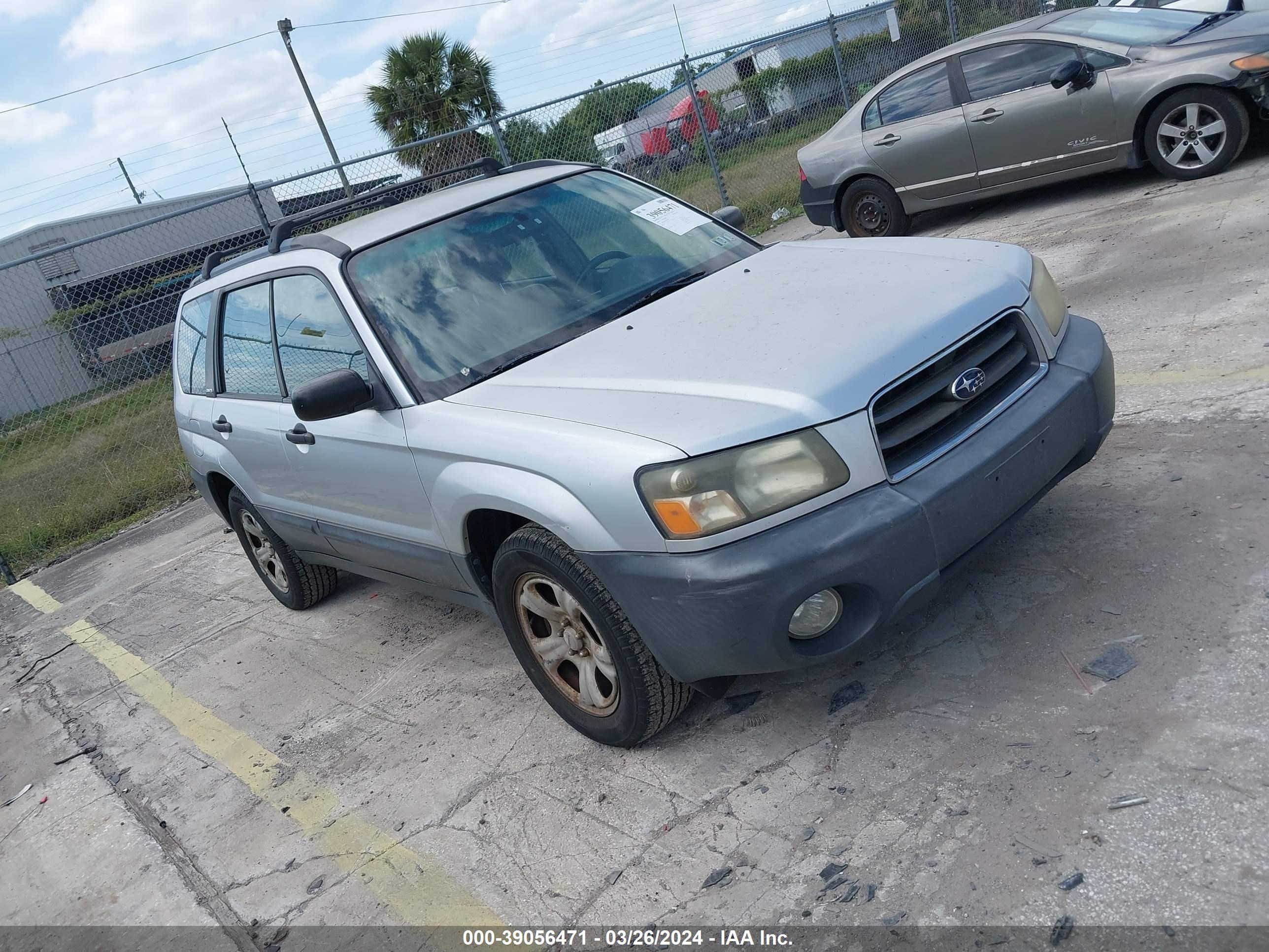 SUBARU FORESTER 2004 jf1sg63674h712610