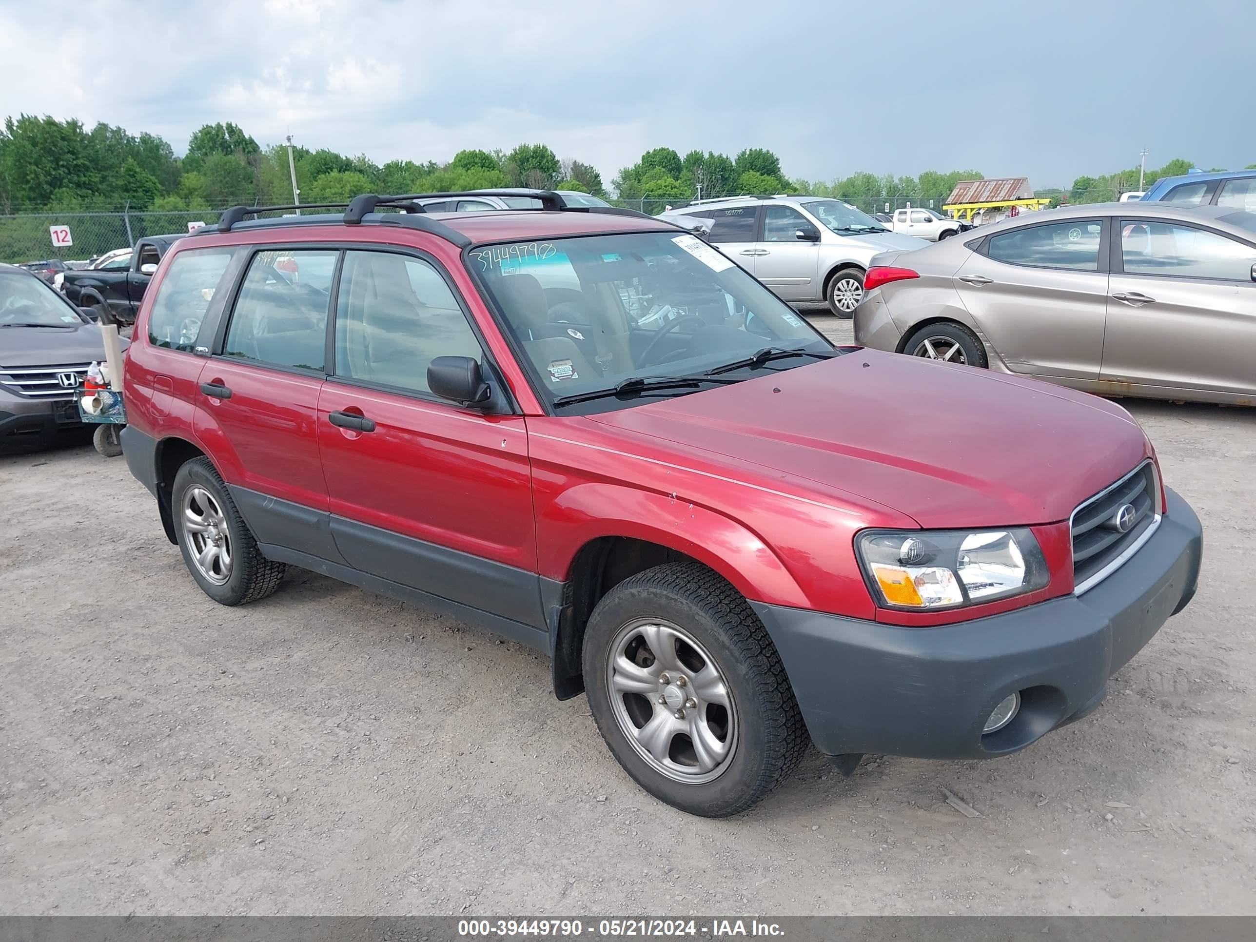 SUBARU FORESTER 2004 jf1sg63674h715569