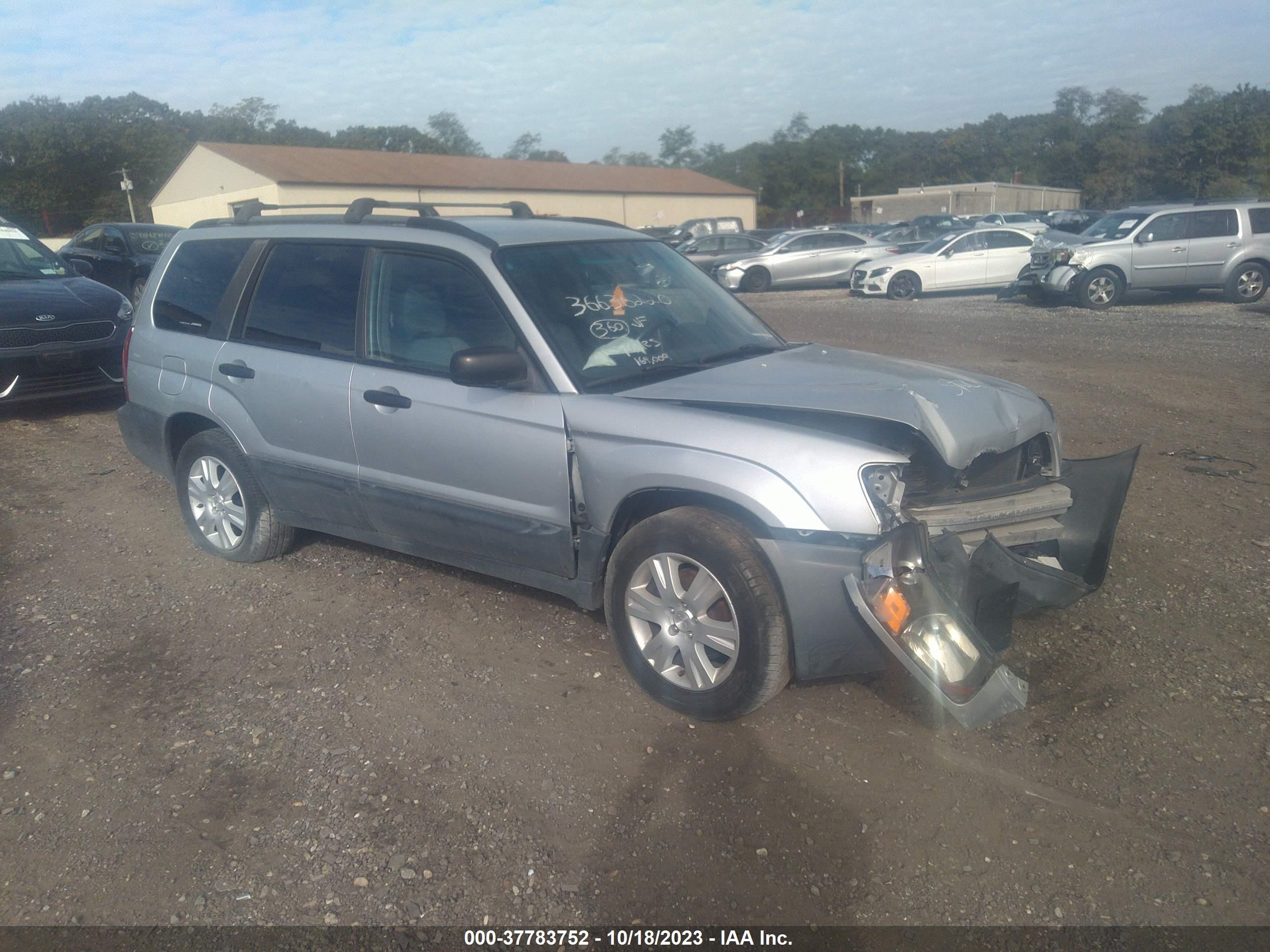 SUBARU FORESTER 2005 jf1sg63675h743342