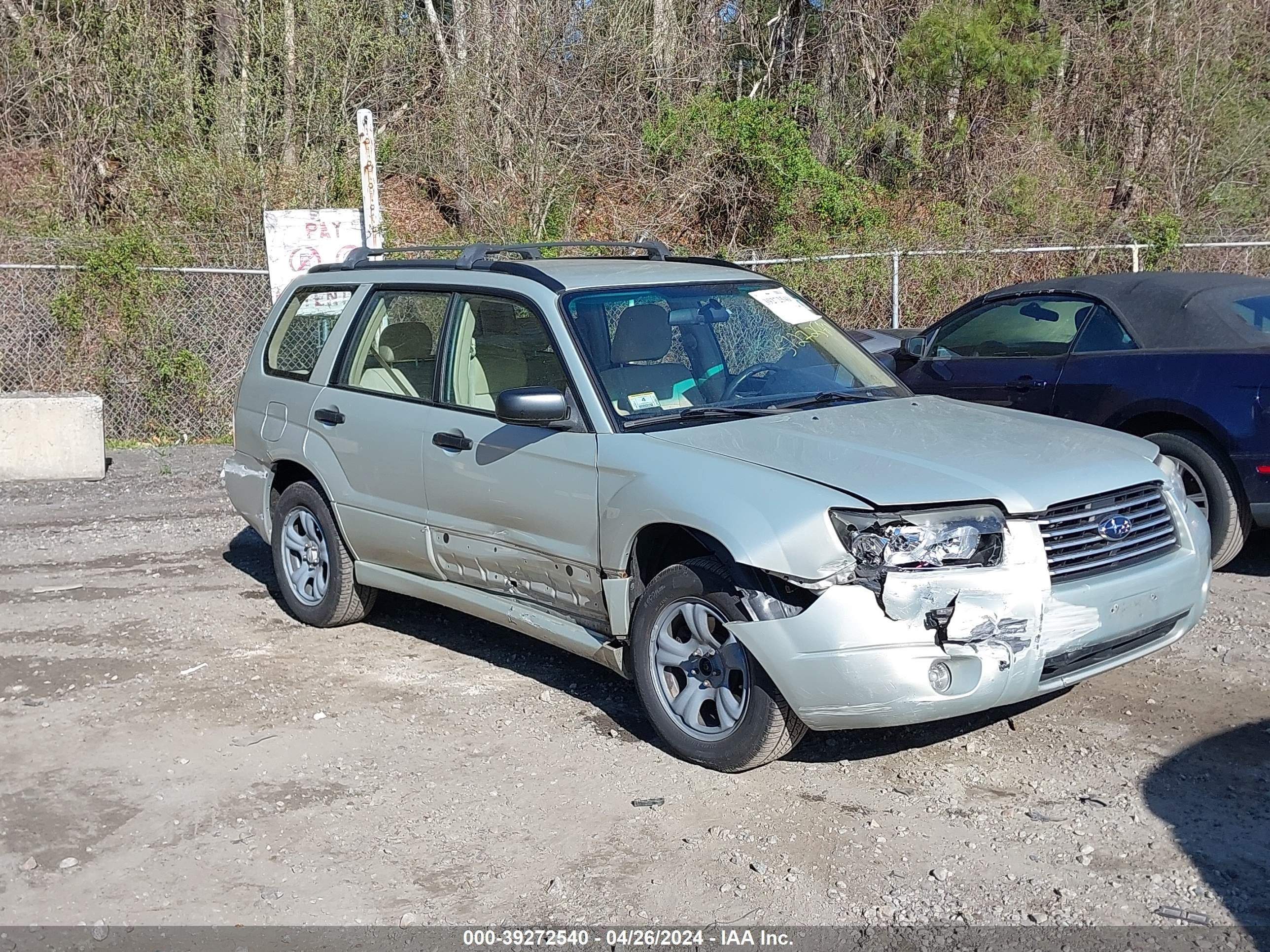 SUBARU FORESTER 2006 jf1sg63676h748803