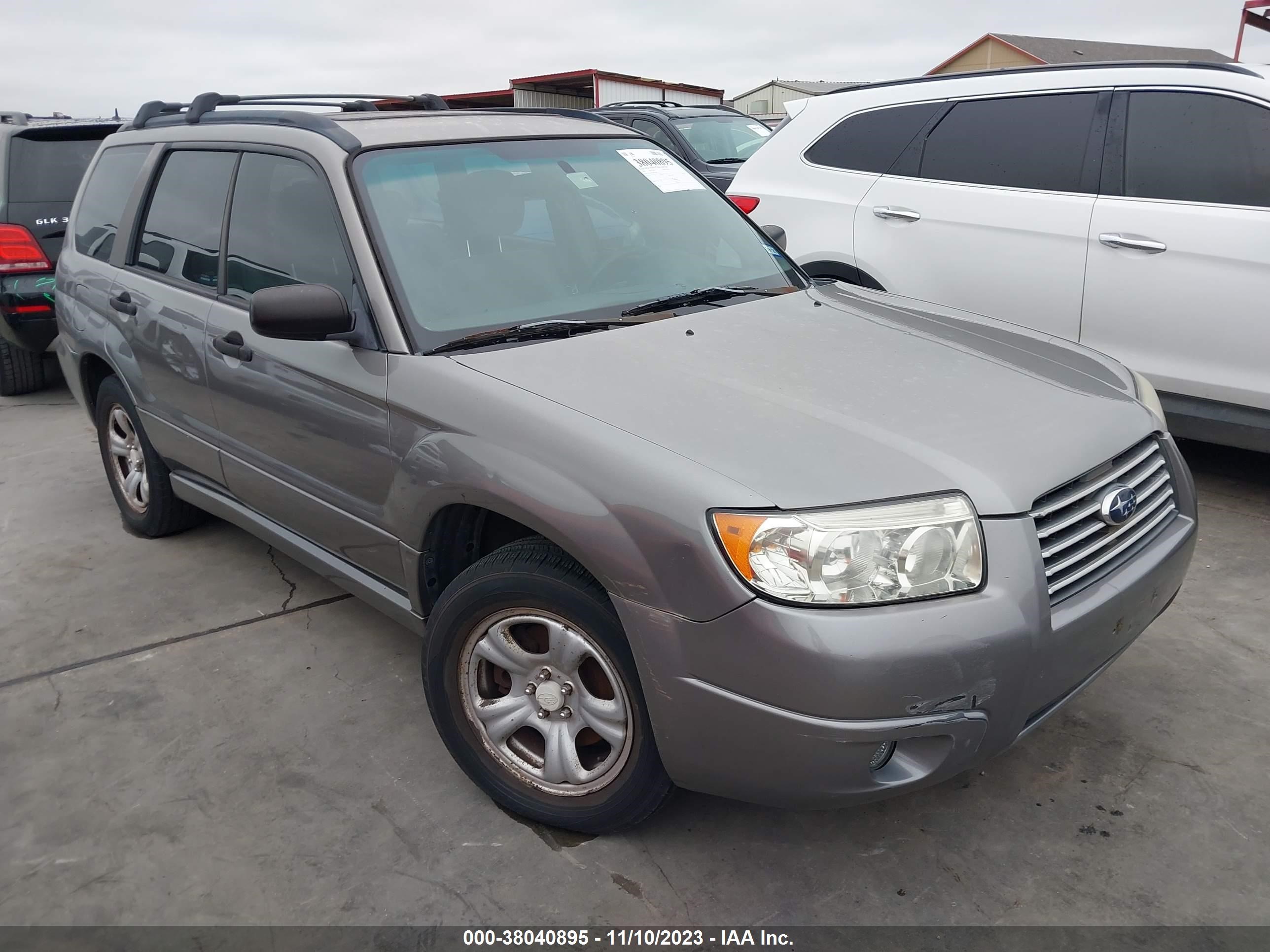 SUBARU FORESTER 2006 jf1sg63676h756089