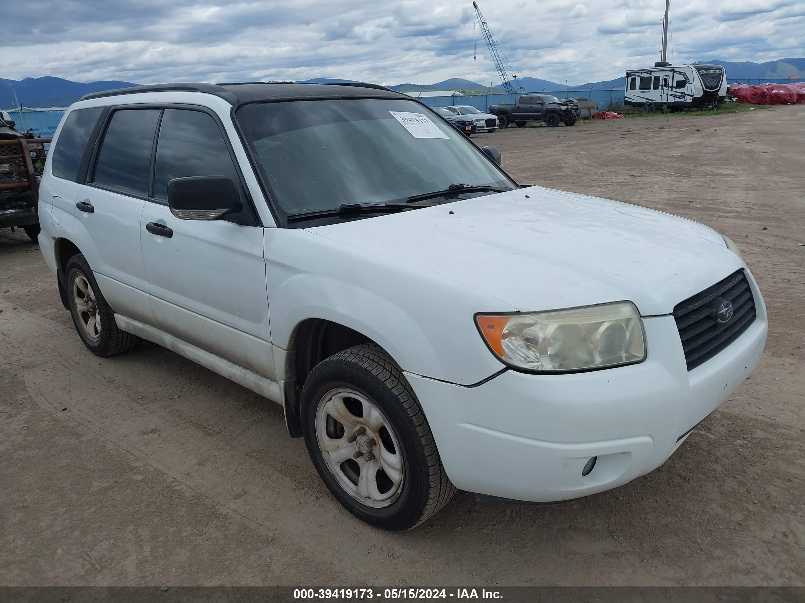 SUBARU FORESTER 2007 jf1sg63677g707370