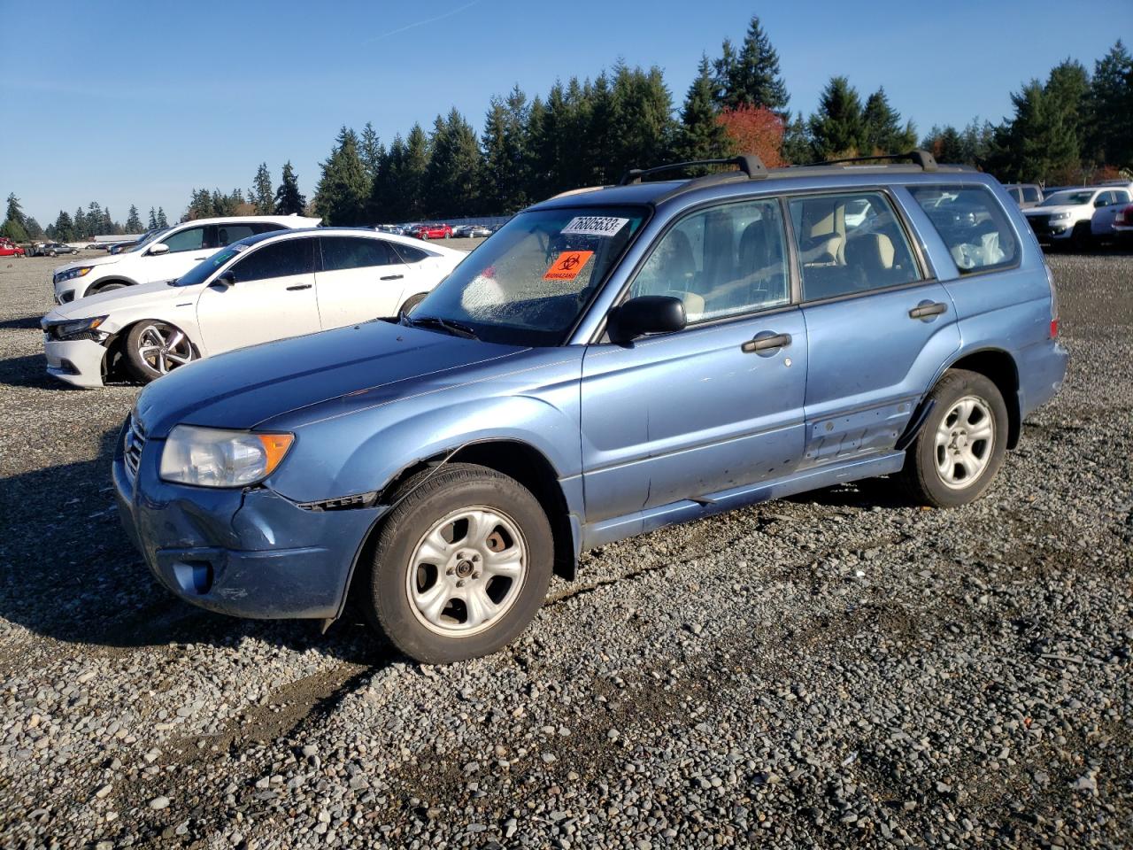 SUBARU FORESTER 2007 jf1sg63677h732036